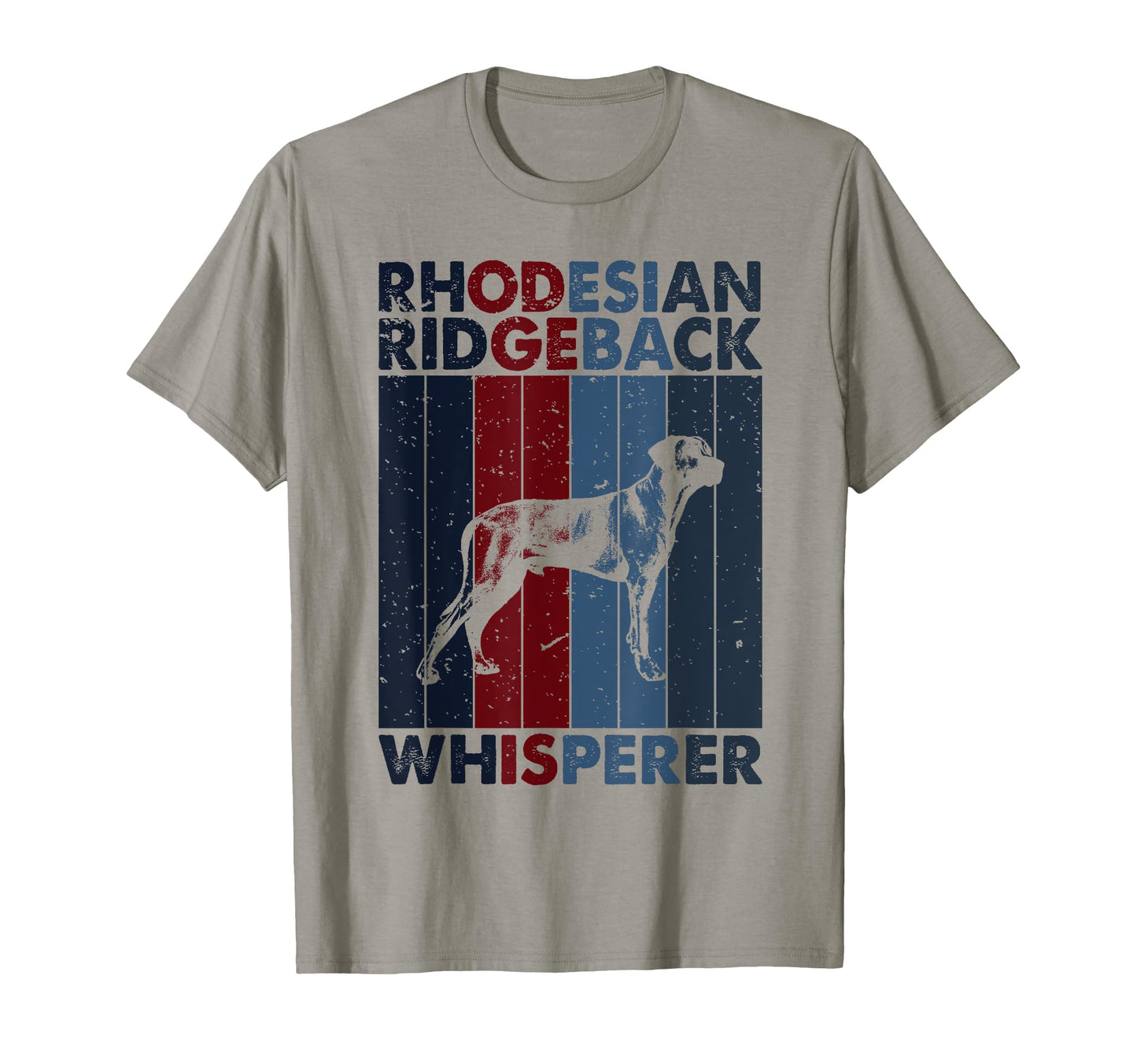 Dog Dad Mom Whisperer Rhodesian T-Shirt - Trendy Graphic for Adults - T-Shirt, Sweatshirt, Hoodie