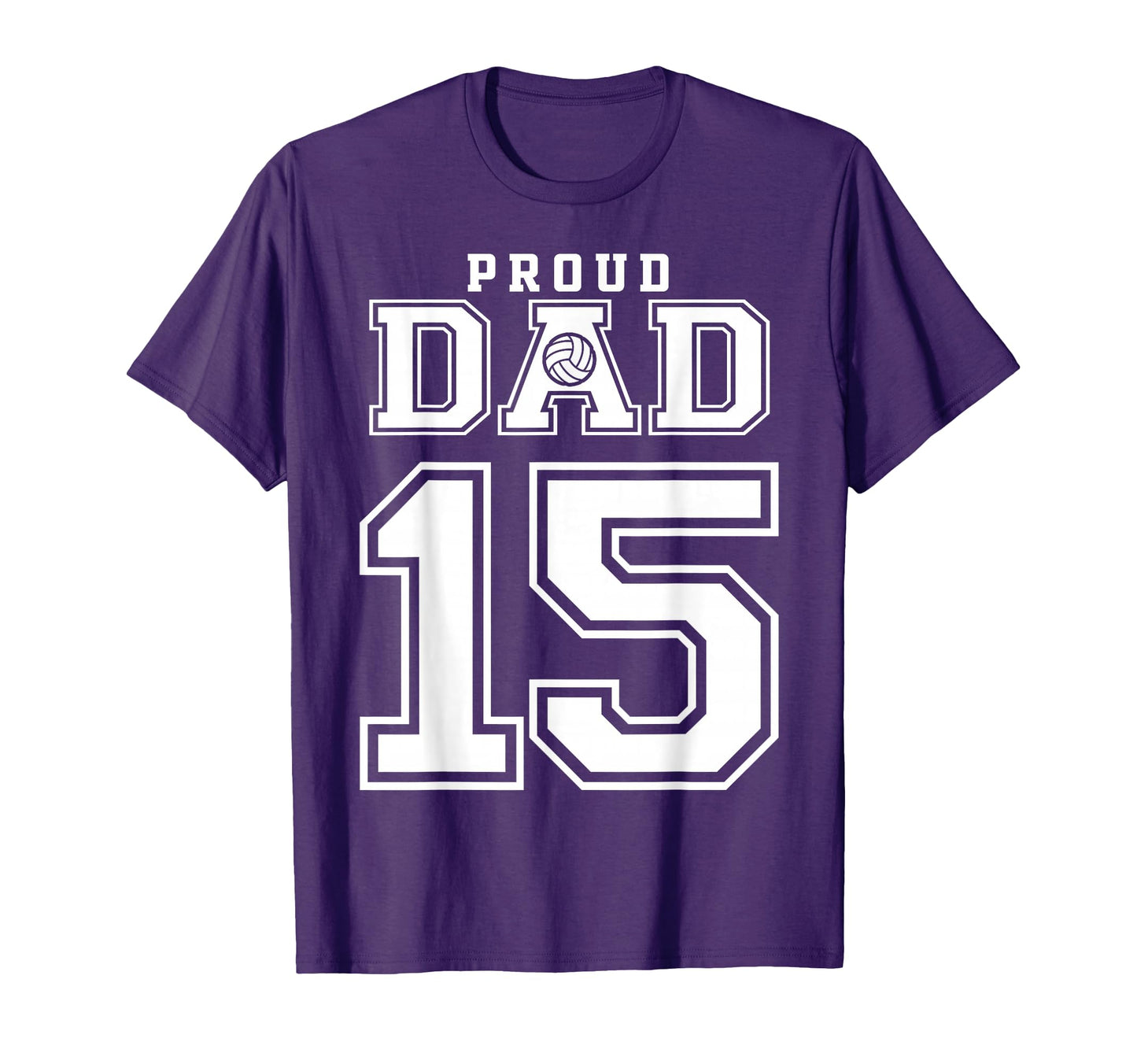 Custom Proud Volleyball Dad T-Shirt - Casual Everyday Wear for Adults - T-Shirt, Sweatshirt, Hoodie