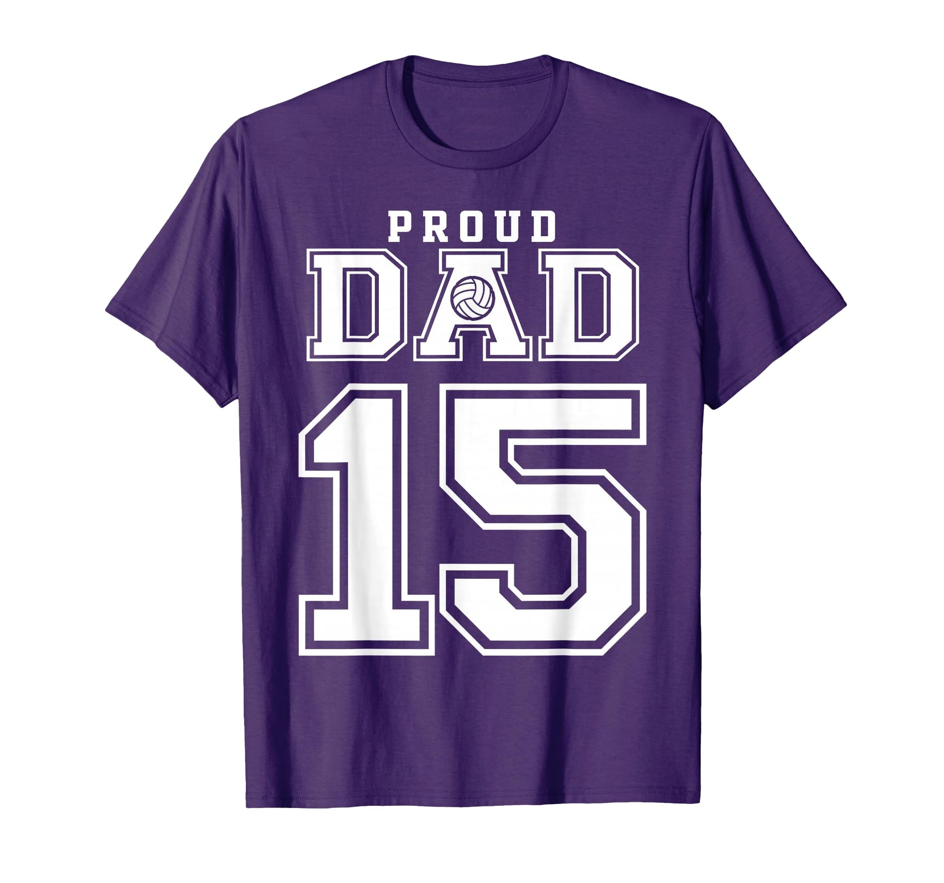 Custom Proud Volleyball Dad T-Shirt - Casual Everyday Wear for Adults - T-Shirt, Sweatshirt, Hoodie