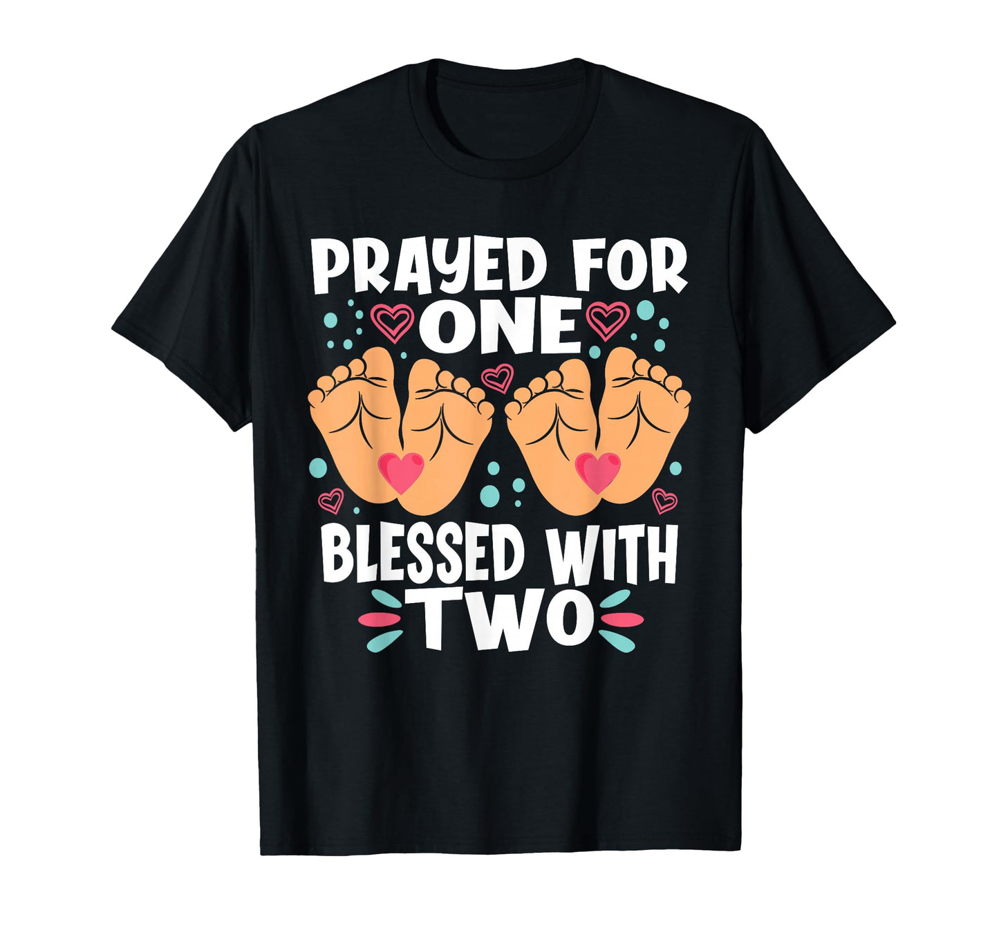 Twin Babies Dad Twins Father Father S T-Shirt - Fun Novelty Design Unisex - T-Shirt, Sweatshirt, Hoodie