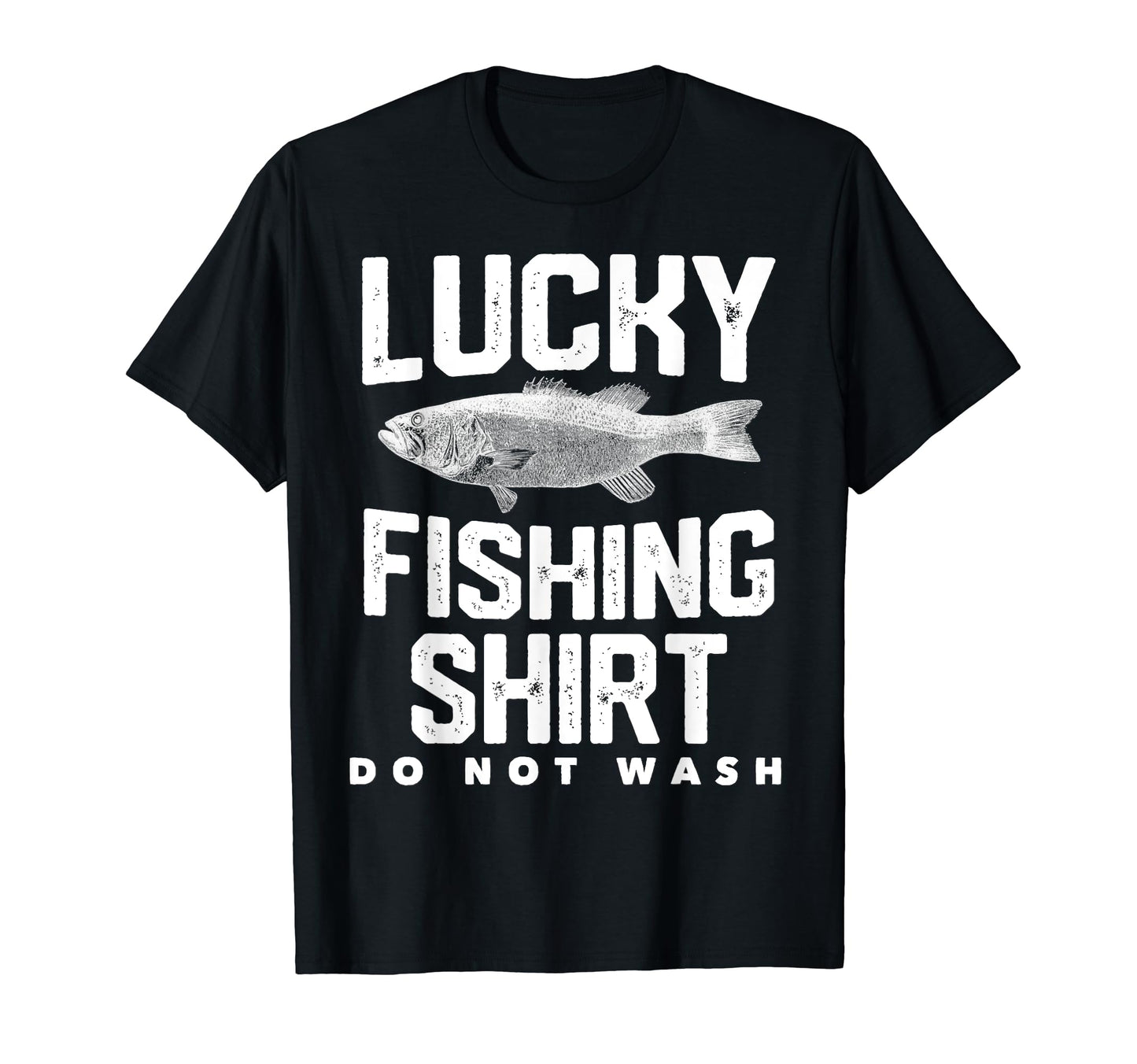 Mens Fathers Day Gift Lucky Fishing Funny T-Shirt - Trendy Graphic Unisex - T-Shirt, Sweatshirt, Hoodie