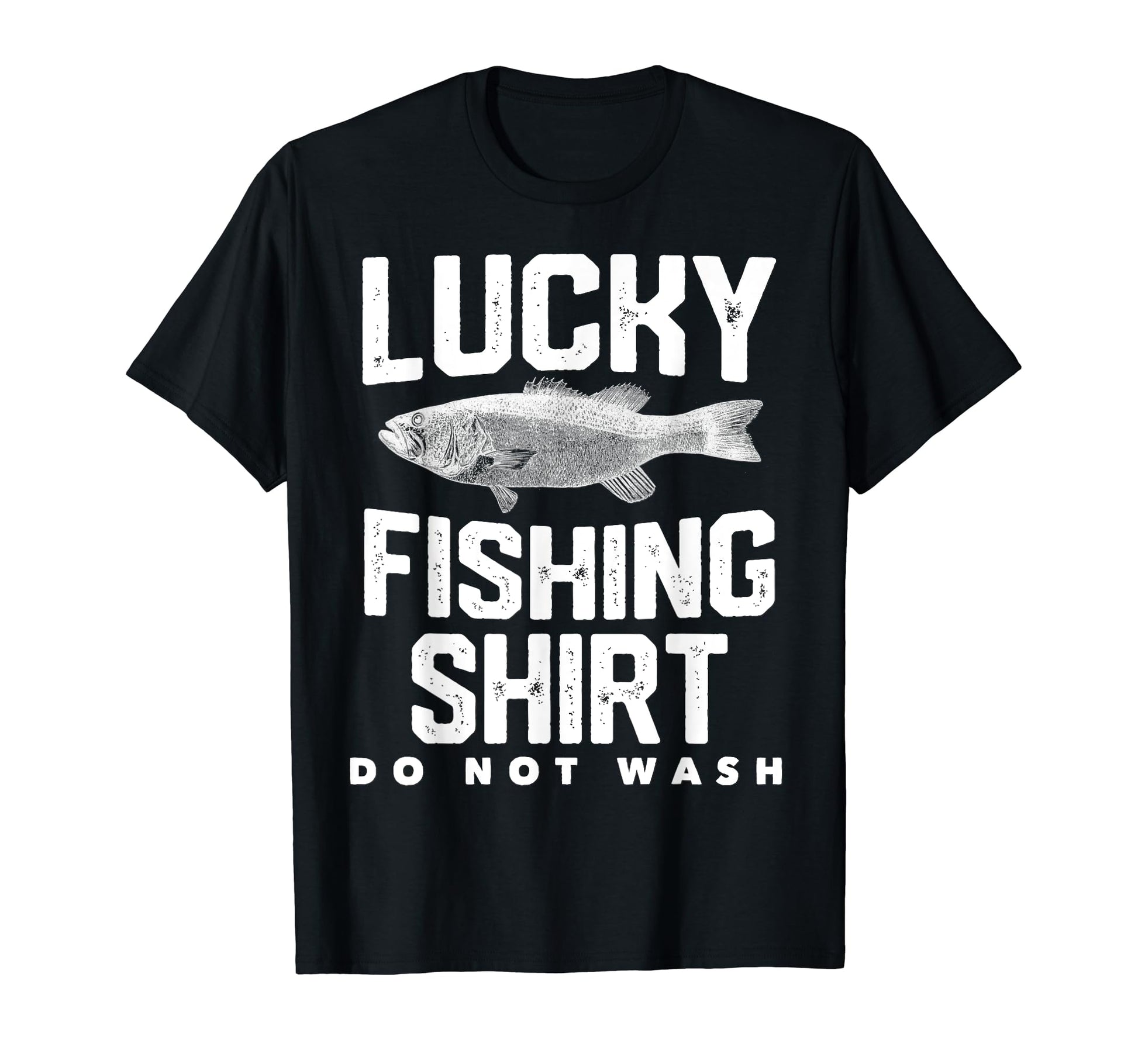 Mens Fathers Day Gift Lucky Fishing Funny T-Shirt - Trendy Graphic Unisex - T-Shirt, Sweatshirt, Hoodie
