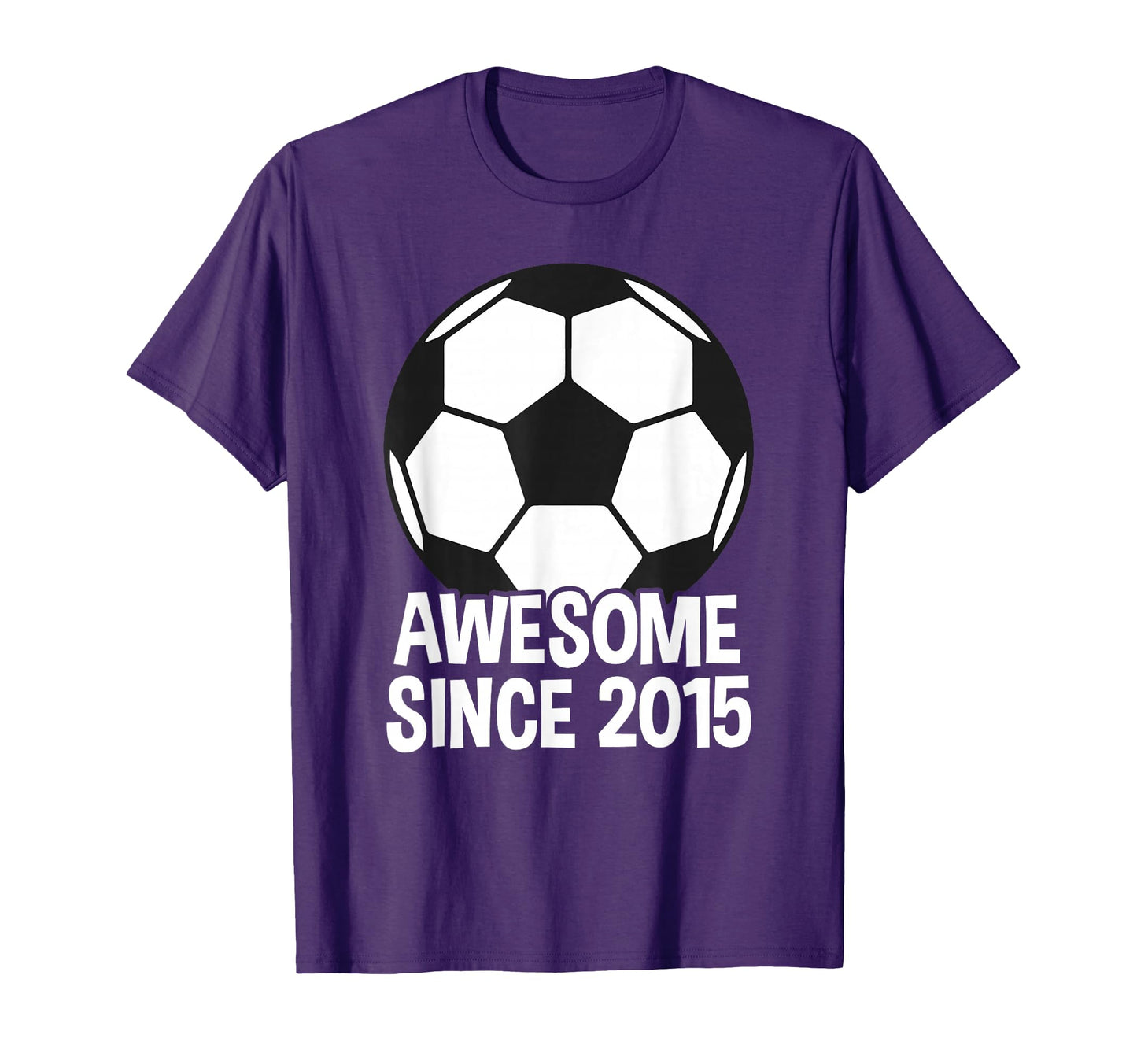 Awesome Since 2015 11Th Birthday 11 Year T-Shirt - Novelty Apparel Unisex - T-Shirt, Sweatshirt, Hoodie