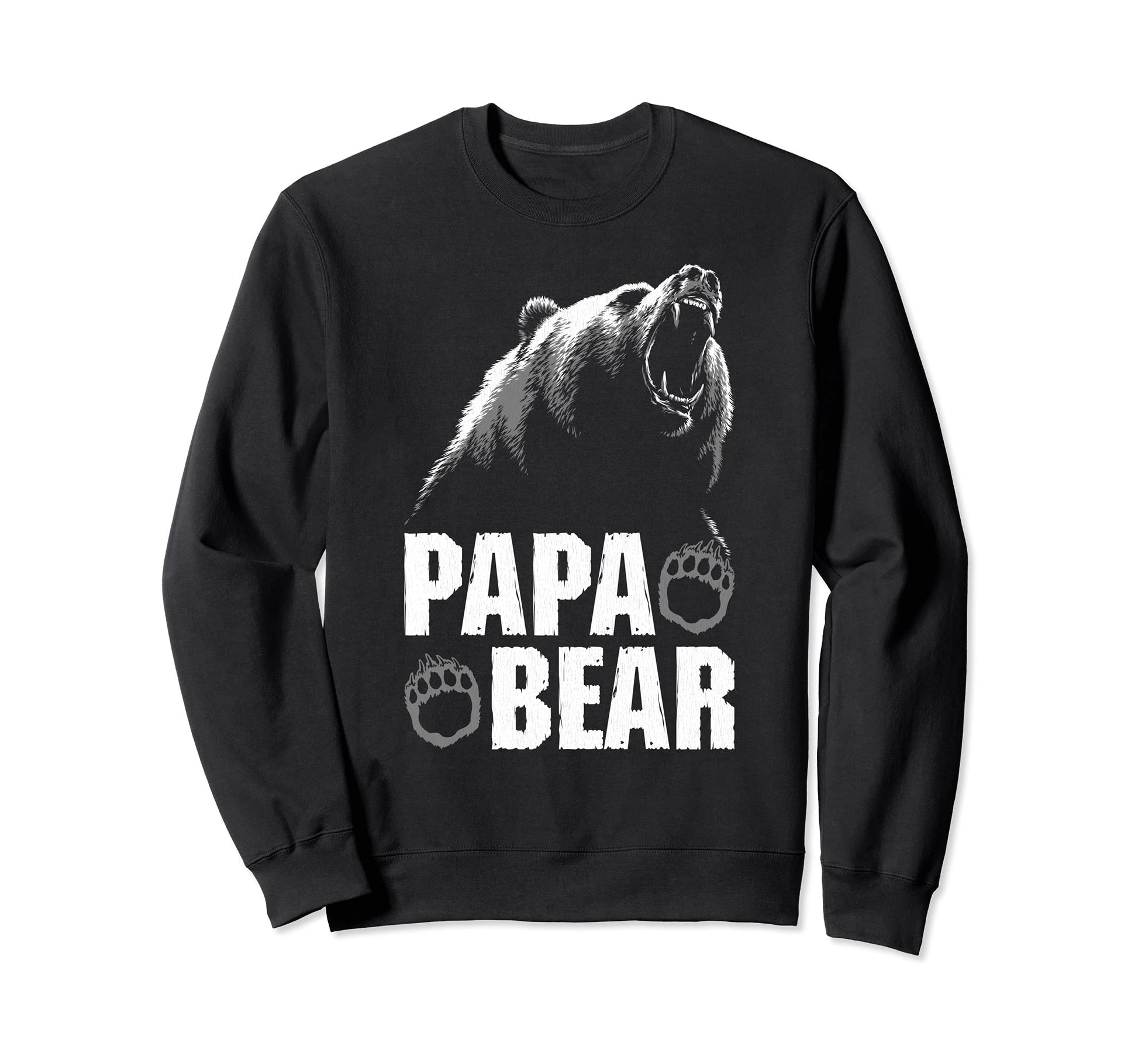 Papa Bear Dad Fathers Day Sweatshirt - Streetwear Style Unisex - T-Shirt, Sweatshirt, Hoodie