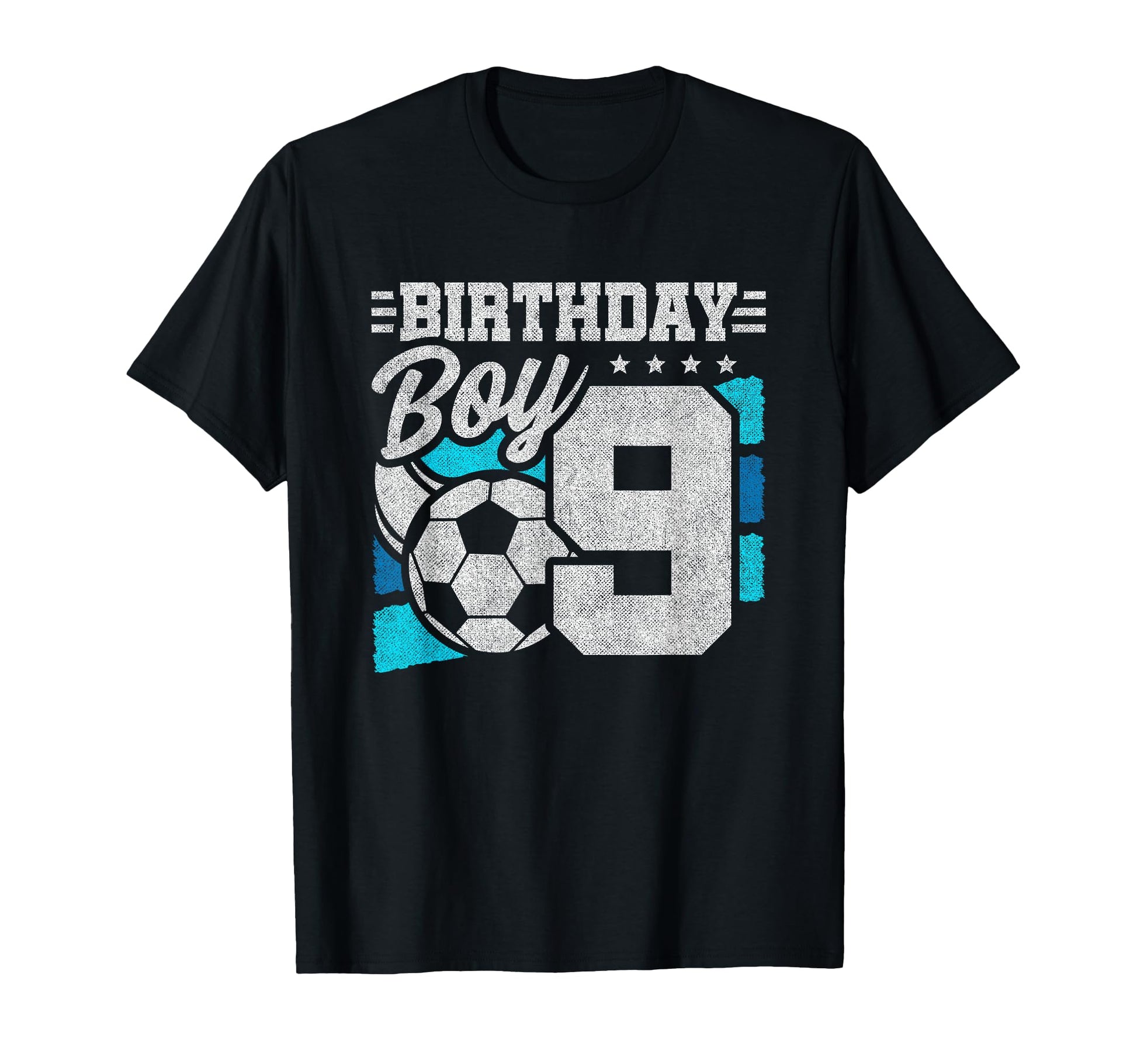 Soccer Birthday Party 9 Year Old 9Th T-Shirt - Streetwear Style for Adults - T-Shirt, Sweatshirt, Hoodie