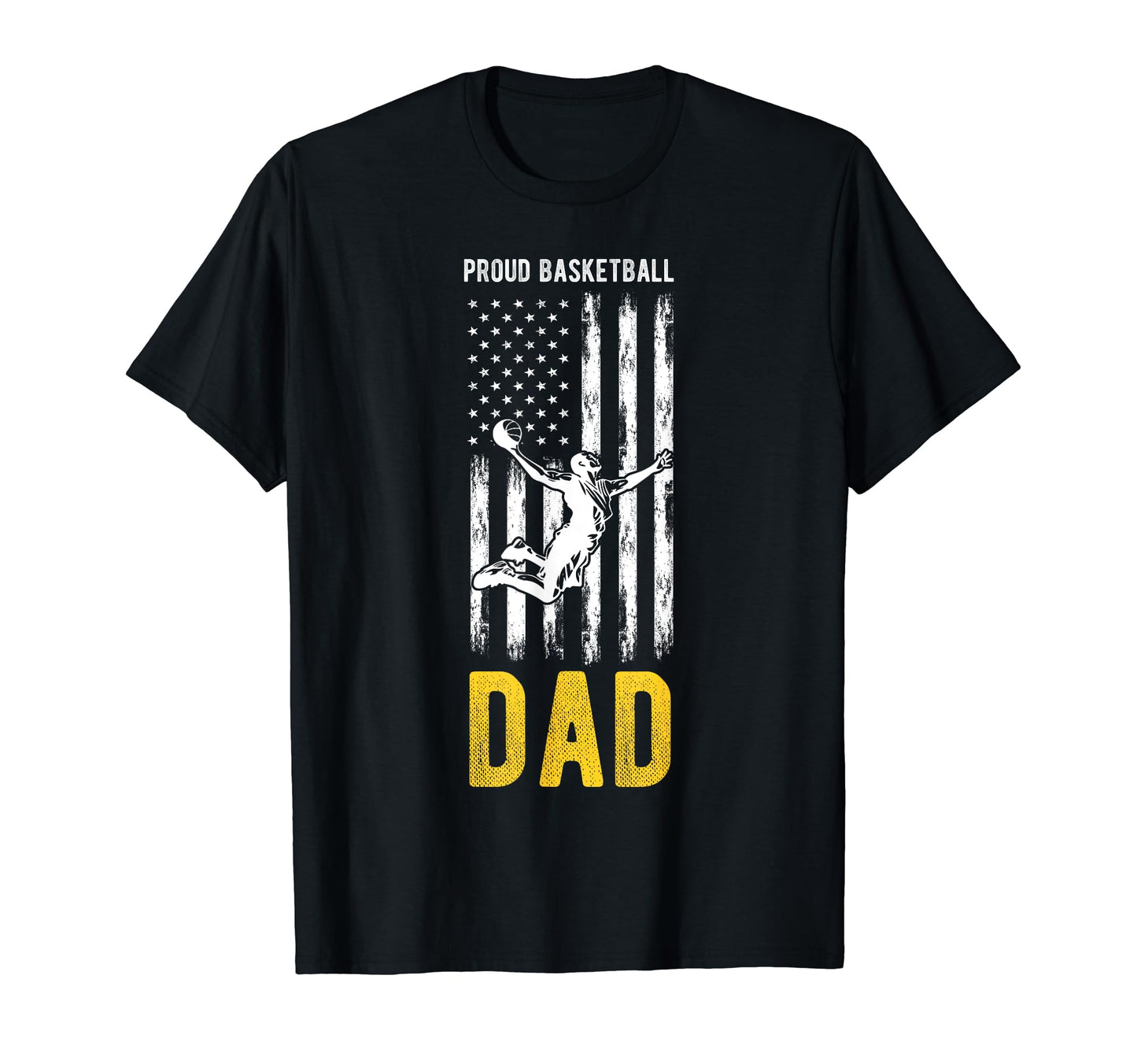 Proud Basketball Dad Usa Team Coach T-Shirt - Unique Graphic for Adults - T-Shirt, Sweatshirt, Hoodie