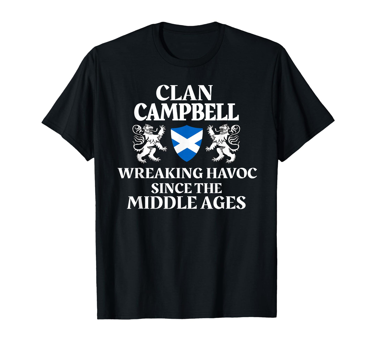 Campbell Scottish Family Clan Scotland T-Shirt - Unique Graphic for Adults - T-Shirt, Sweatshirt, Hoodie