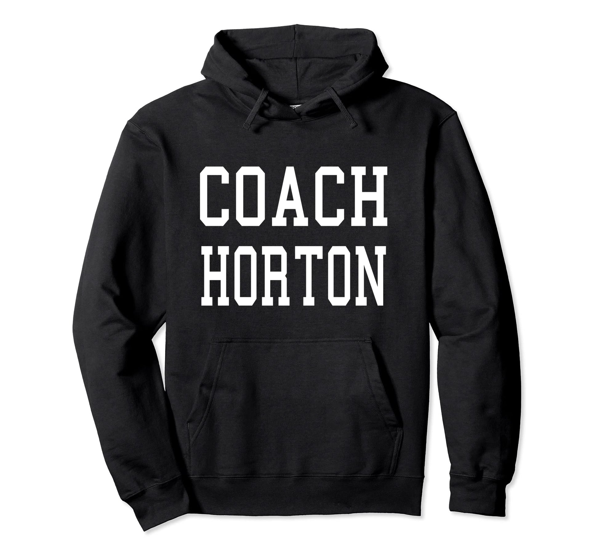 Coach Horton Custom Football Hoodie - Casual Everyday Wear Men Women - T-Shirt, Sweatshirt, Hoodie