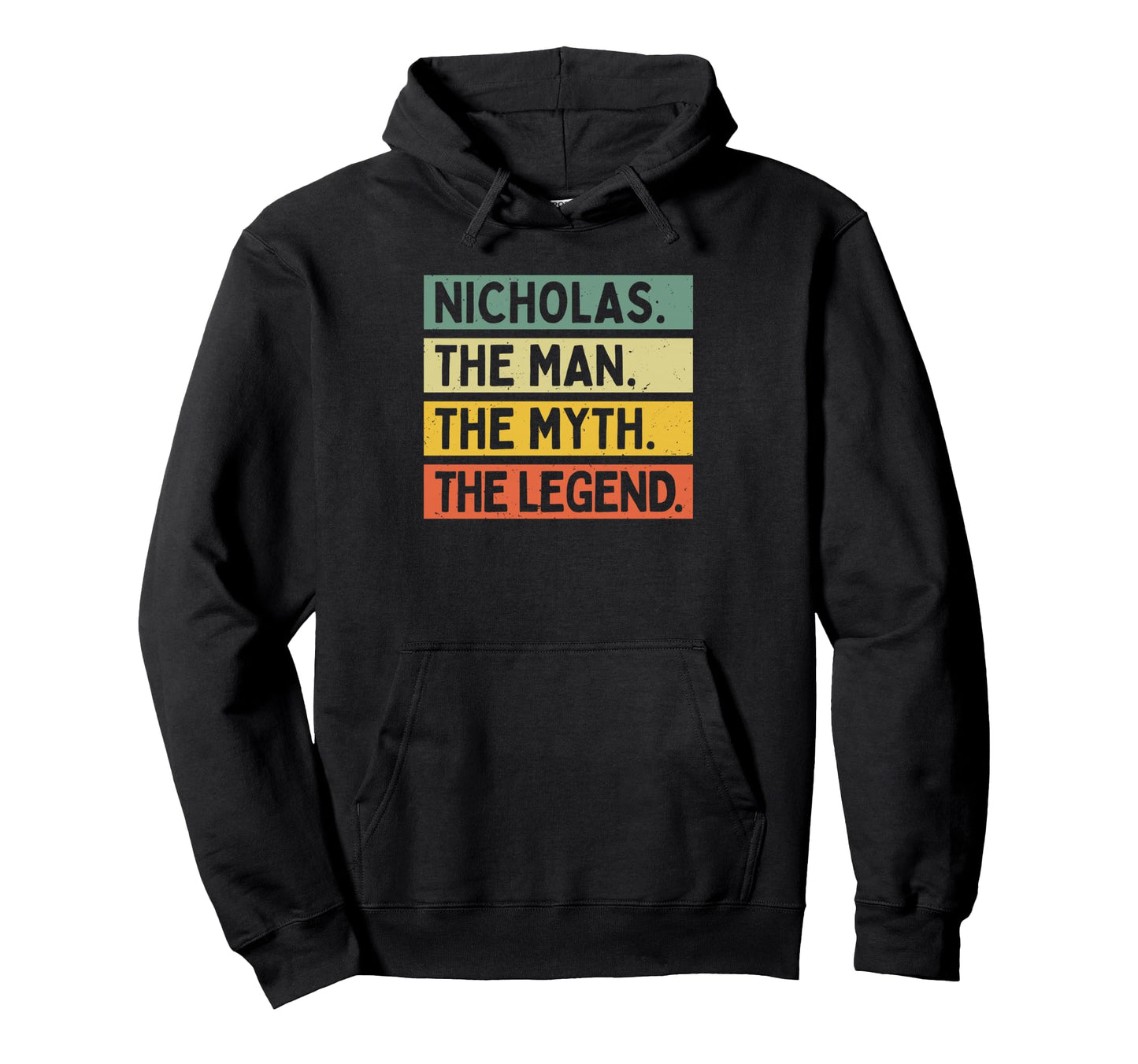 Nicholas Myth Legend Funny Hoodie - Custom Art Print for Adults - T-Shirt, Sweatshirt, Hoodie
