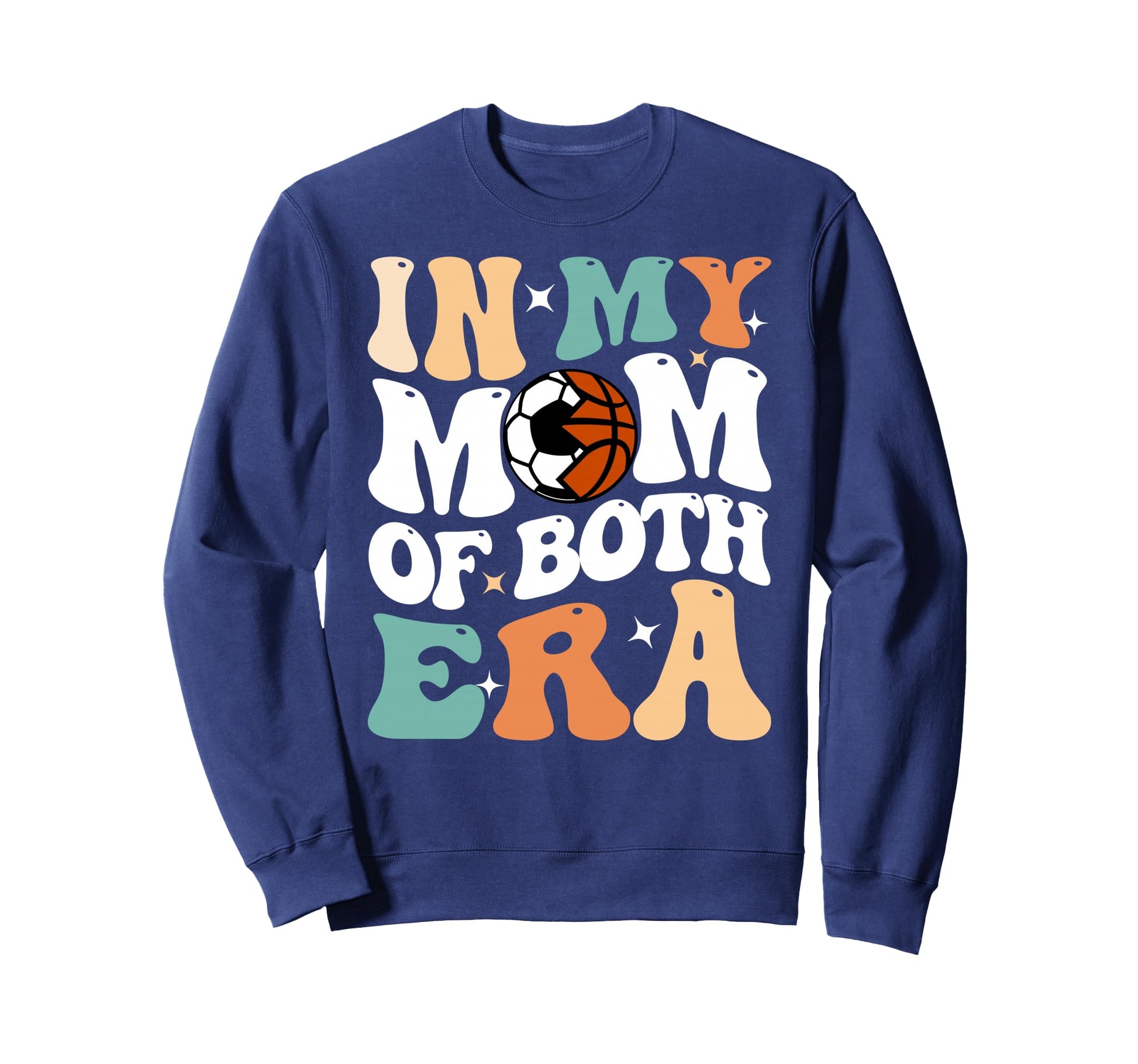 My Mom Both Era Funny Soccer Sweatshirt - Graphic Print Men Women - T-Shirt, Sweatshirt, Hoodie