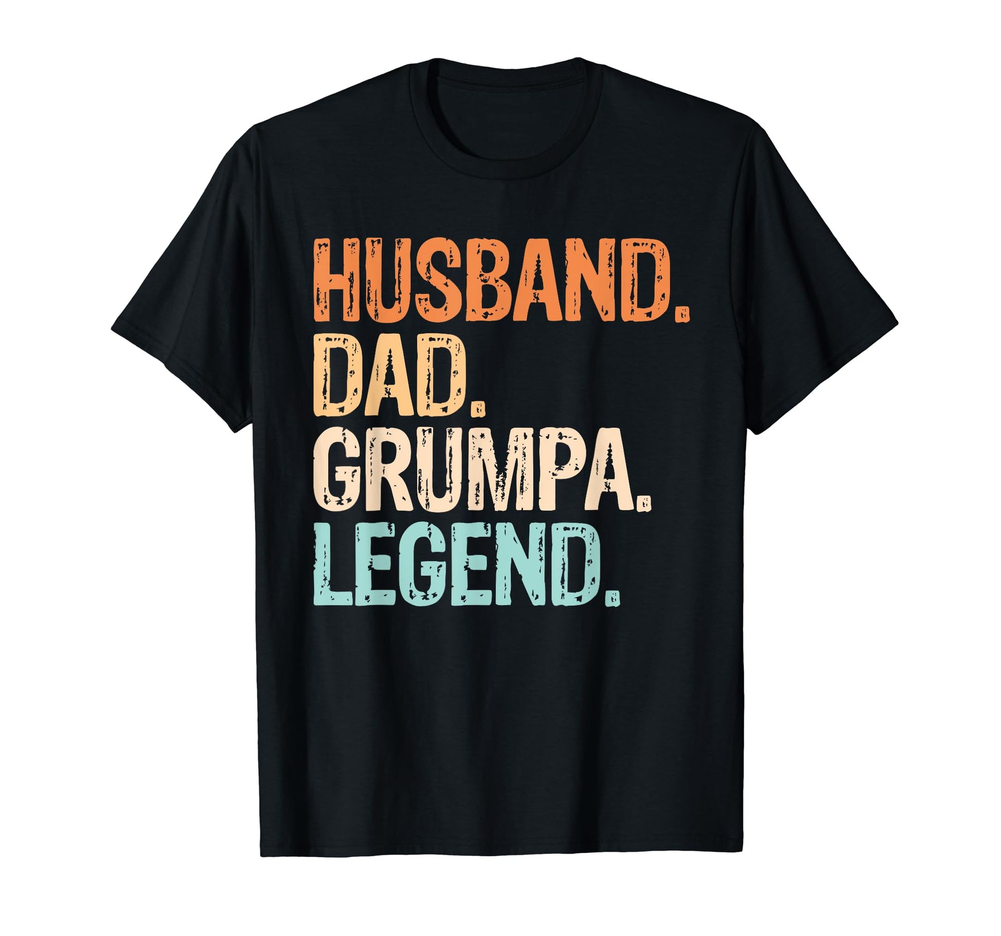 Husband Dad Grumpa Legend Funny Grandpa T-Shirt - Graphic Print Men Women - T-Shirt, Sweatshirt, Hoodie