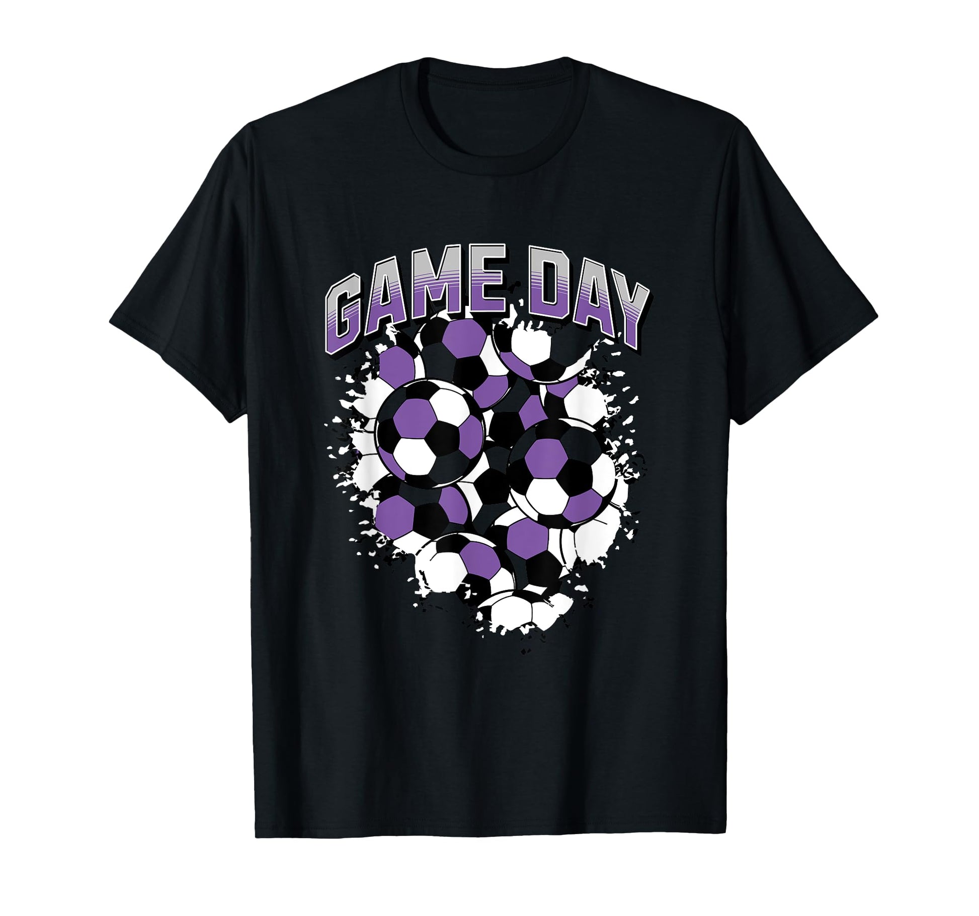 Game Day Soccer Football Sports Fan T-Shirt - Custom Art Print for Adults - T-Shirt, Sweatshirt, Hoodie