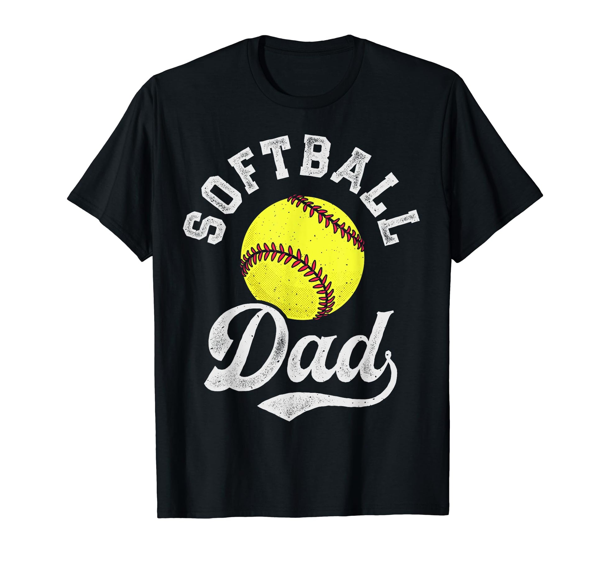 Softball Dad Fathers Day Funny T-Shirt - Trendy Graphic for Adults - T-Shirt, Sweatshirt, Hoodie
