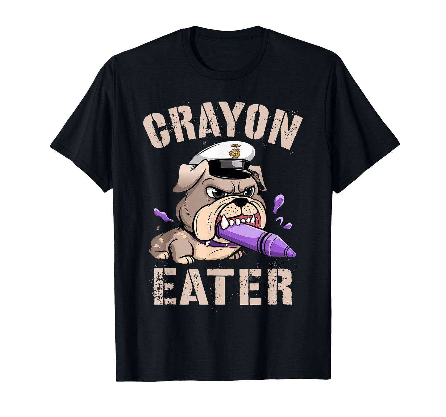 Sarcastic Veteran Crayon Eater T-Shirt - Streetwear Style Men Women - T-Shirt, Sweatshirt, Hoodie