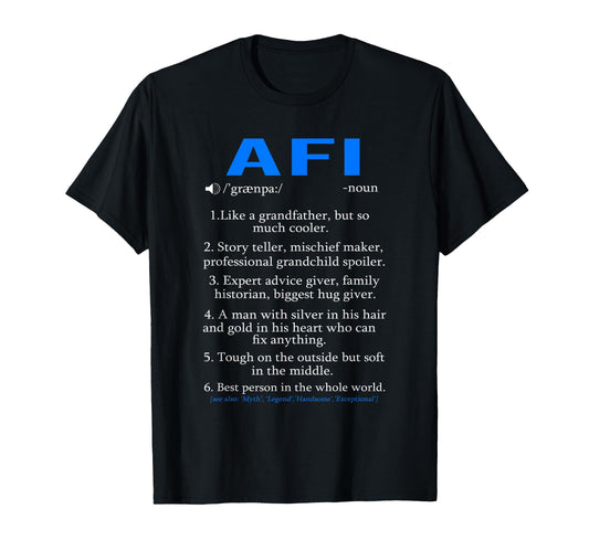 Afi Definition Icelandic Grandpa Fathers T-Shirt - Streetwear Style Unisex - T-Shirt, Sweatshirt, Hoodie