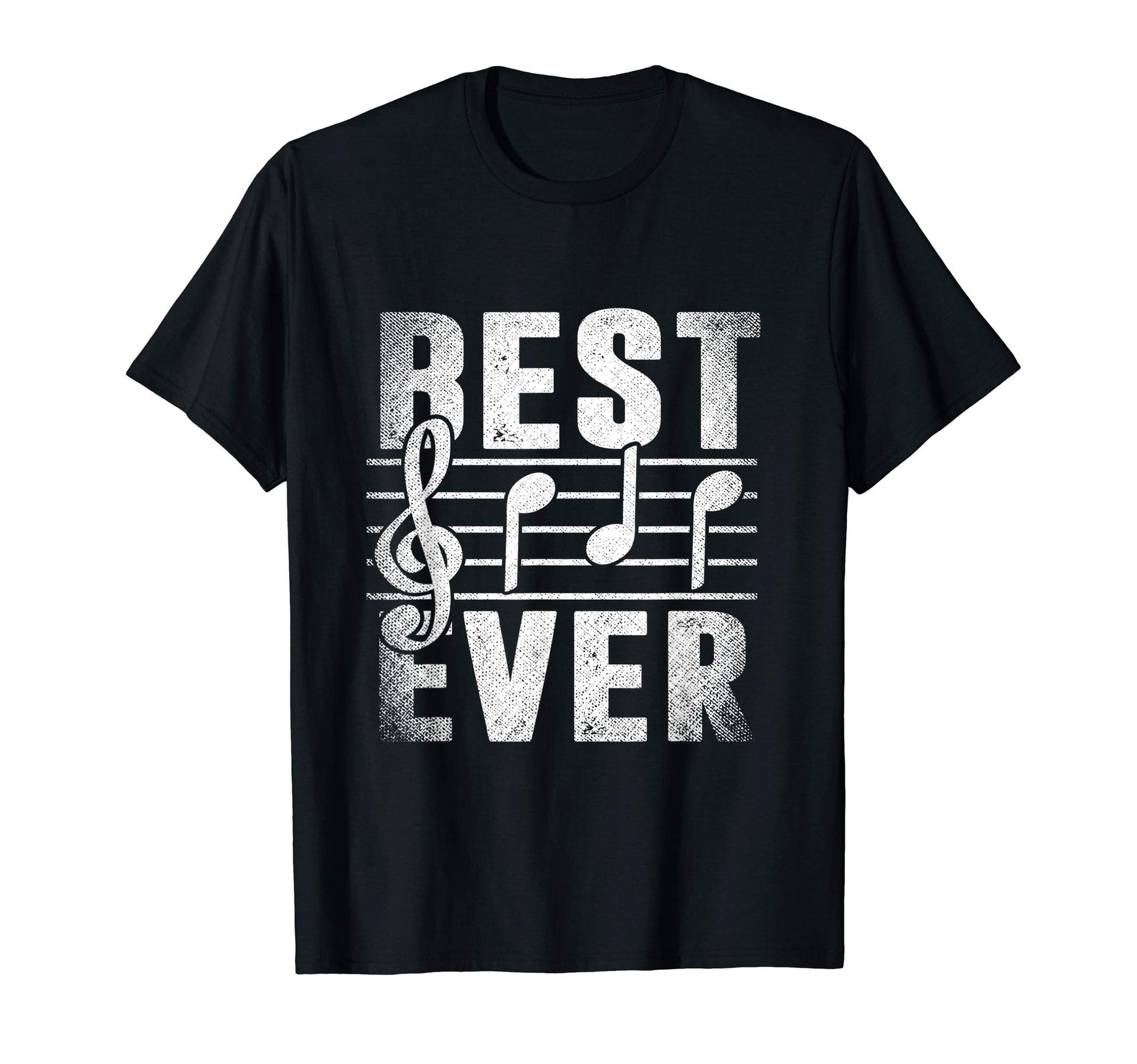 Musician Dad Music Notes Daddy Father T-Shirt - Unique Graphic for Adults - T-Shirt, Sweatshirt, Hoodie