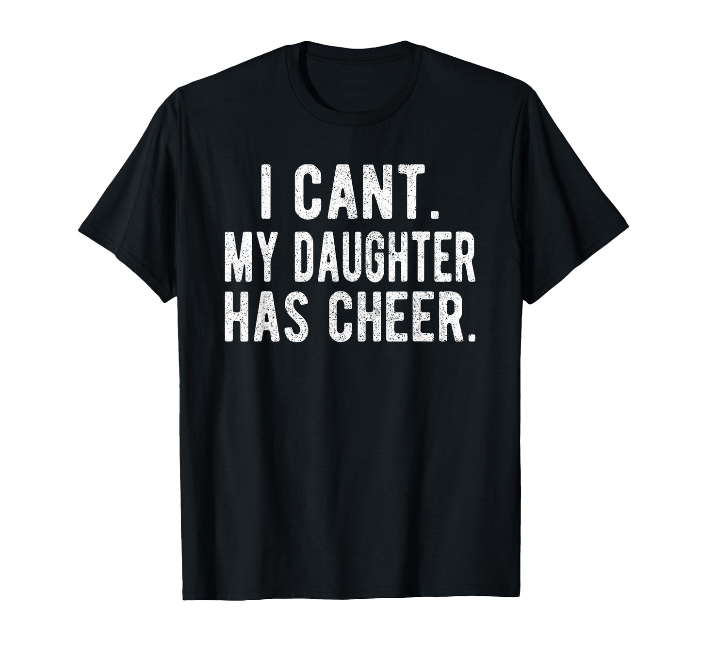 Cheer Dad Daughter Cheerleading Fathers T-Shirt - Minimalist Print Unisex - T-Shirt, Sweatshirt, Hoodie