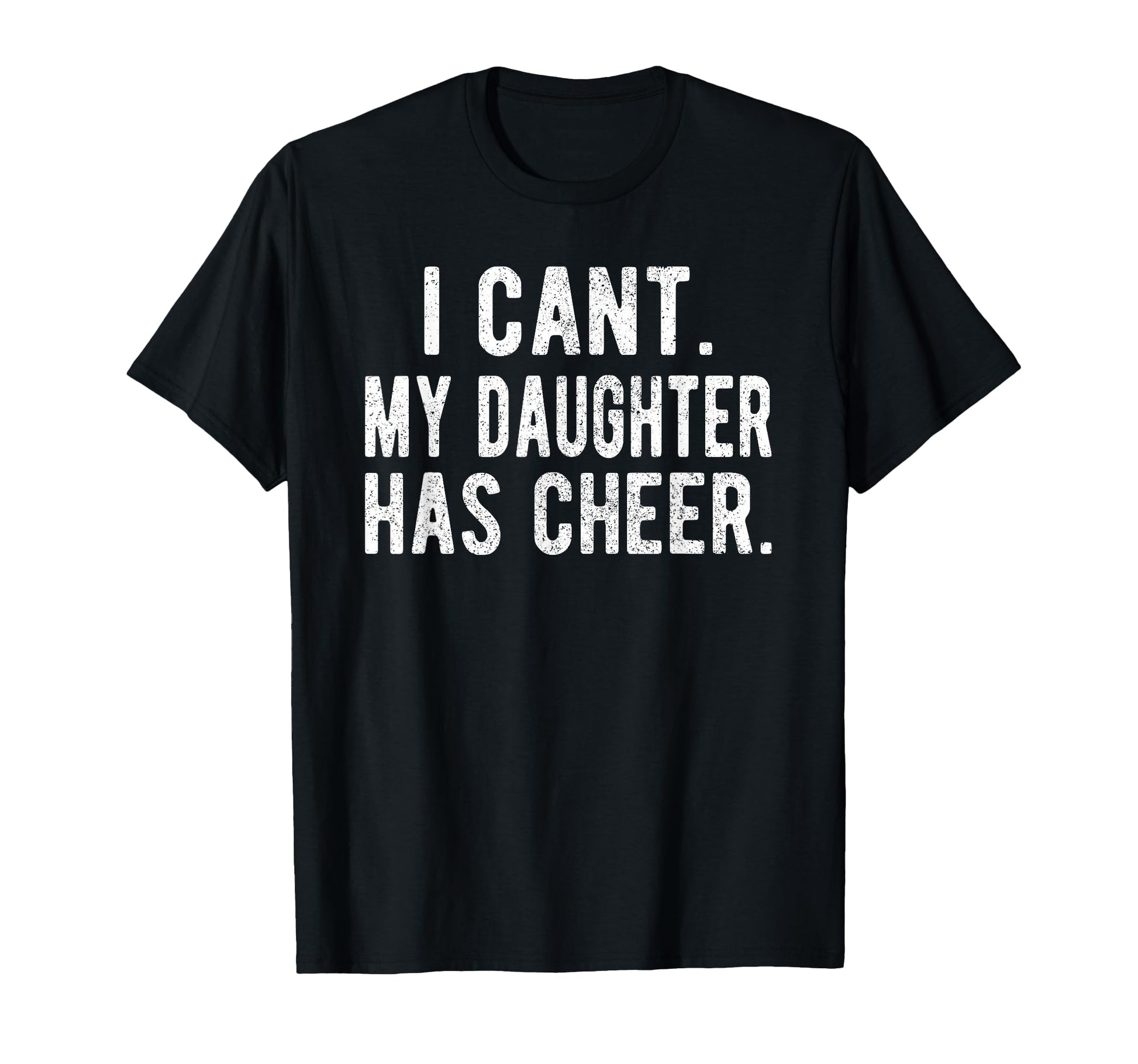 Cheer Dad Daughter Cheerleading Fathers T-Shirt - Minimalist Print Unisex - T-Shirt, Sweatshirt, Hoodie