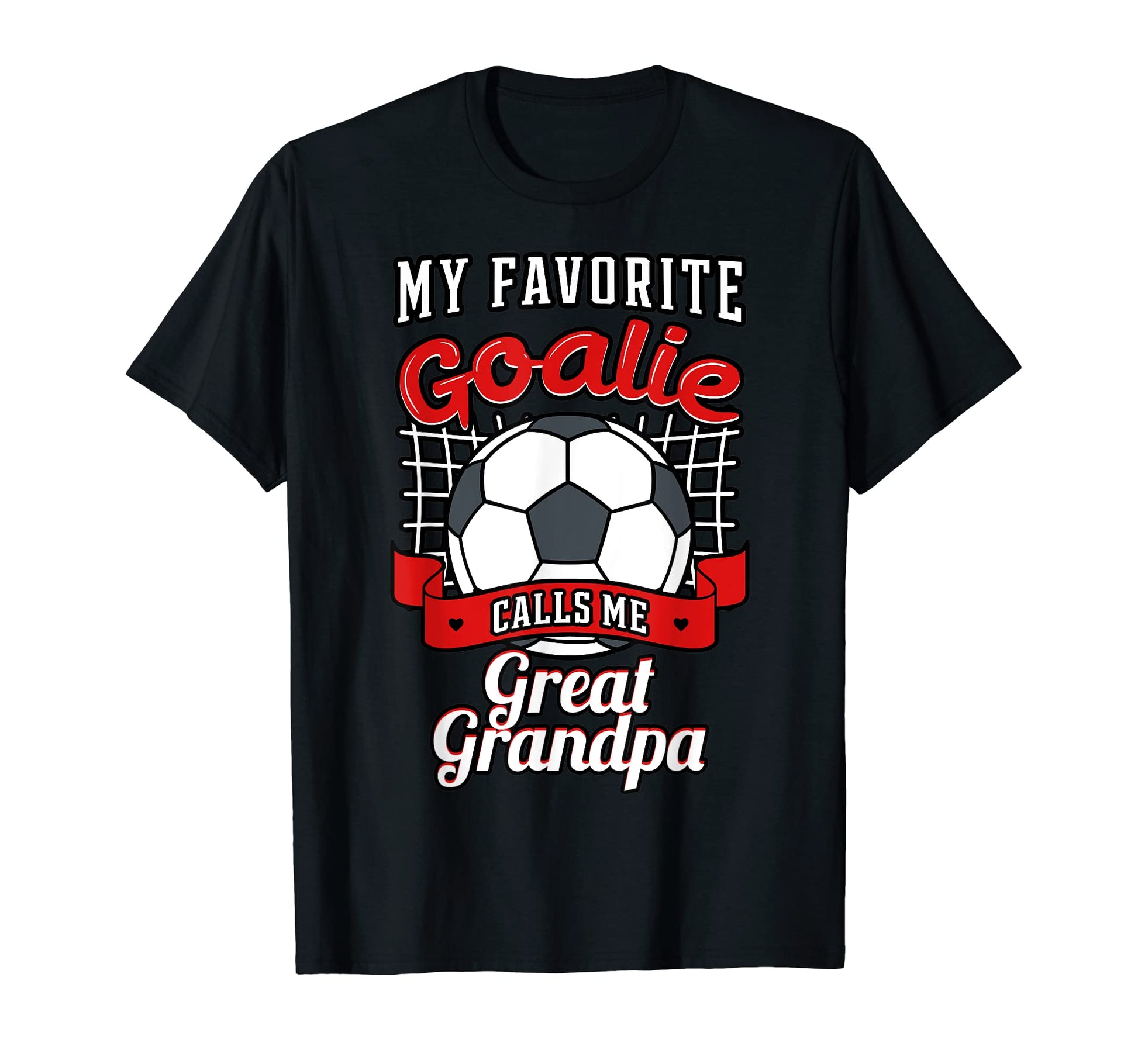 My Favorite Goalie Calls Me Great T-Shirt - Minimalist Print Unisex - T-Shirt, Sweatshirt, Hoodie