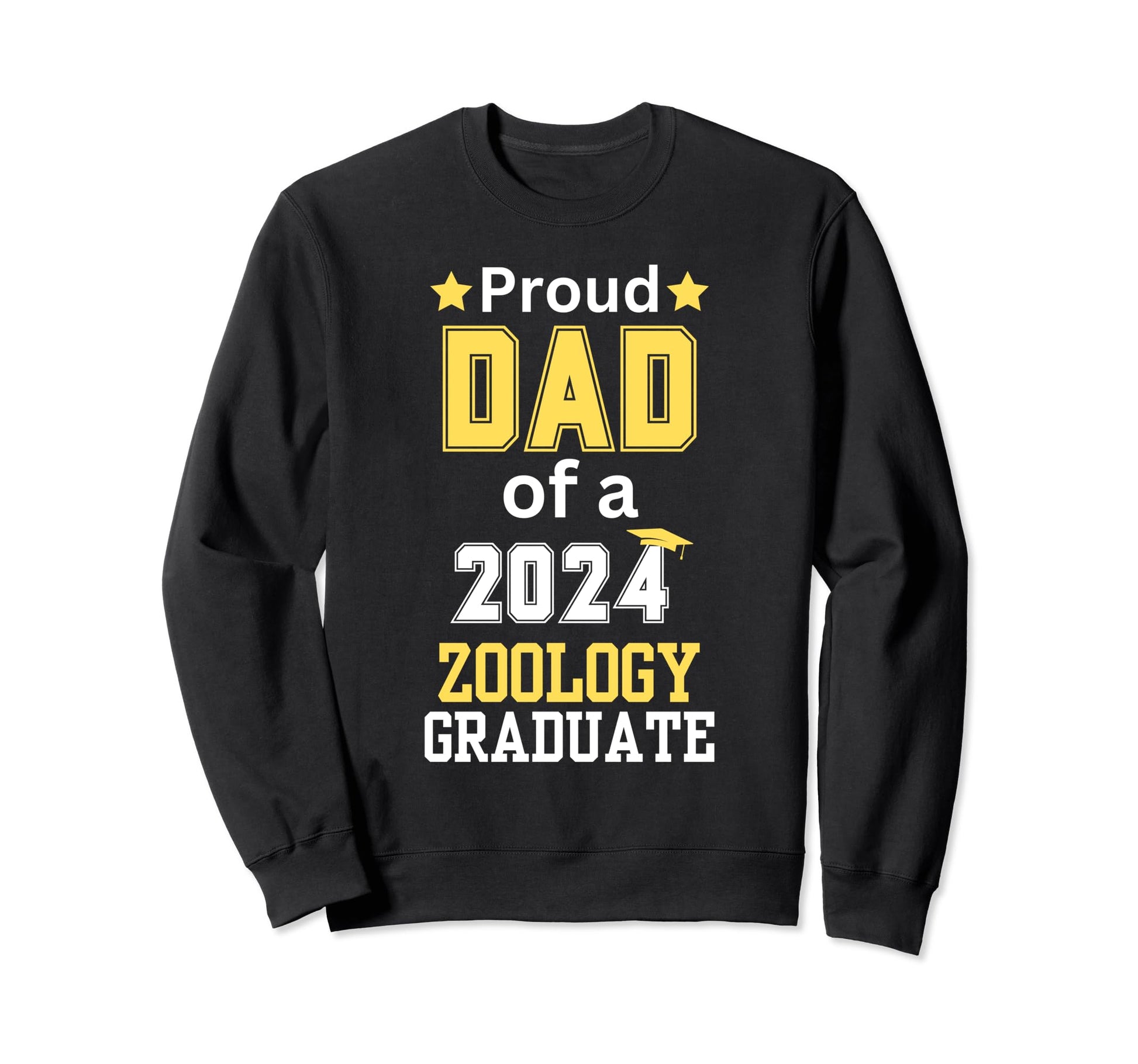 Proud Dad Class 2024 Zoology Sweatshirt - Aesthetic Graphic Unisex - T-Shirt, Sweatshirt, Hoodie