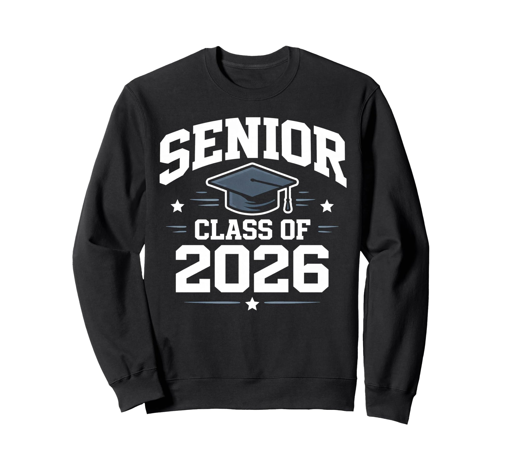Senior Graduation School Class Sweatshirt - Minimalist Print for Adults - T-Shirt, Sweatshirt, Hoodie