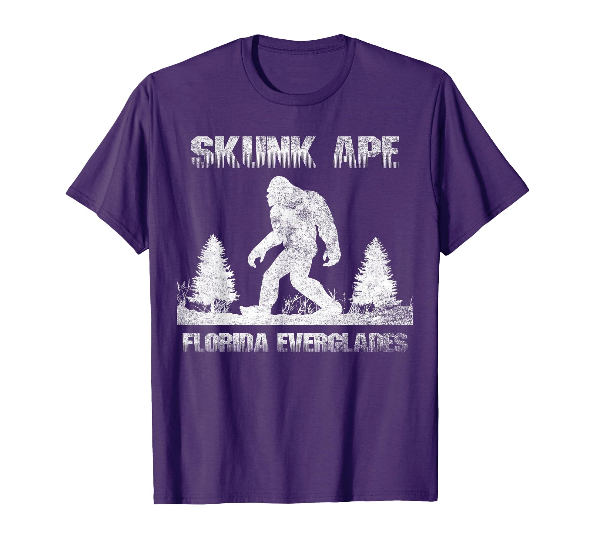Florida Everglades Skunk Ape Bigfoot T-Shirt - Aesthetic Graphic for Adults - T-Shirt, Sweatshirt, Hoodie