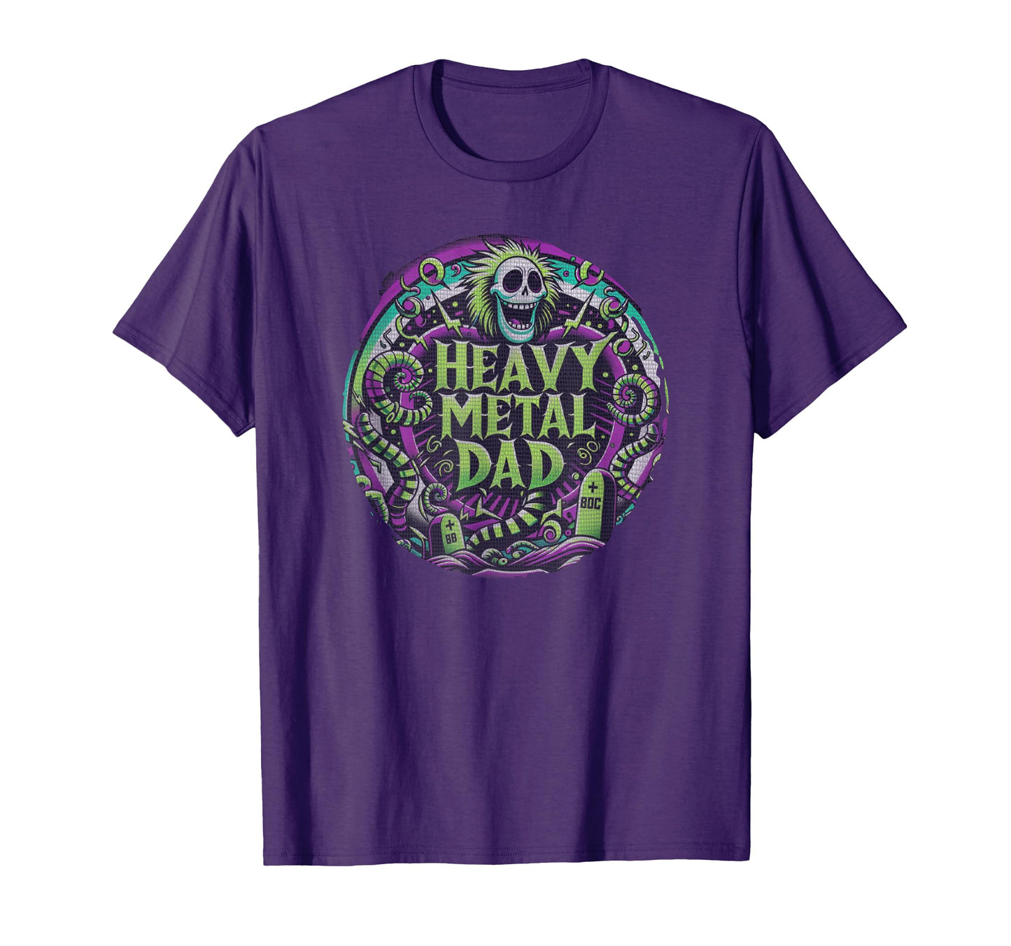 Heavy Metal Musician Dad T-Shirt - Trendy Graphic Men Women - T-Shirt, Sweatshirt, Hoodie