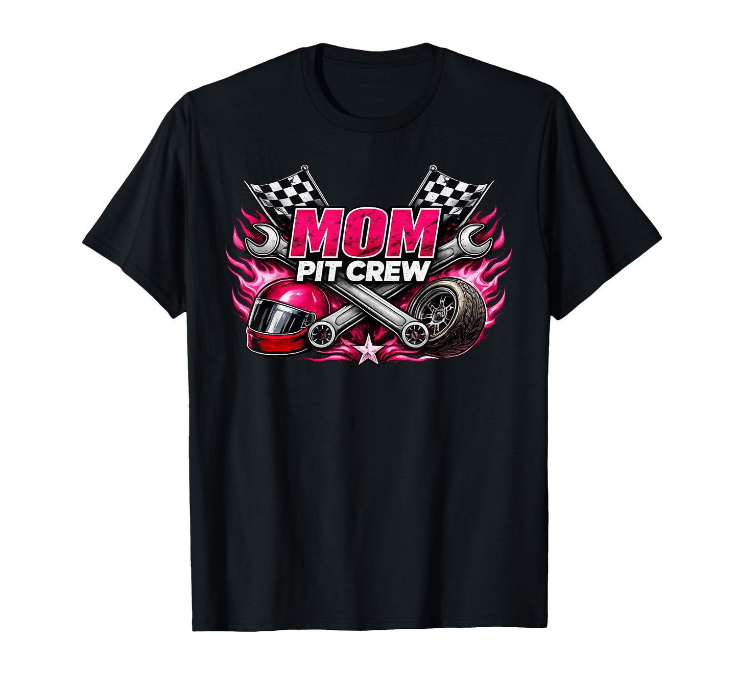 Mom Pit Crew Car Lovers Racing T-Shirt - Streetwear Style Men Women - T-Shirt, Sweatshirt, Hoodie