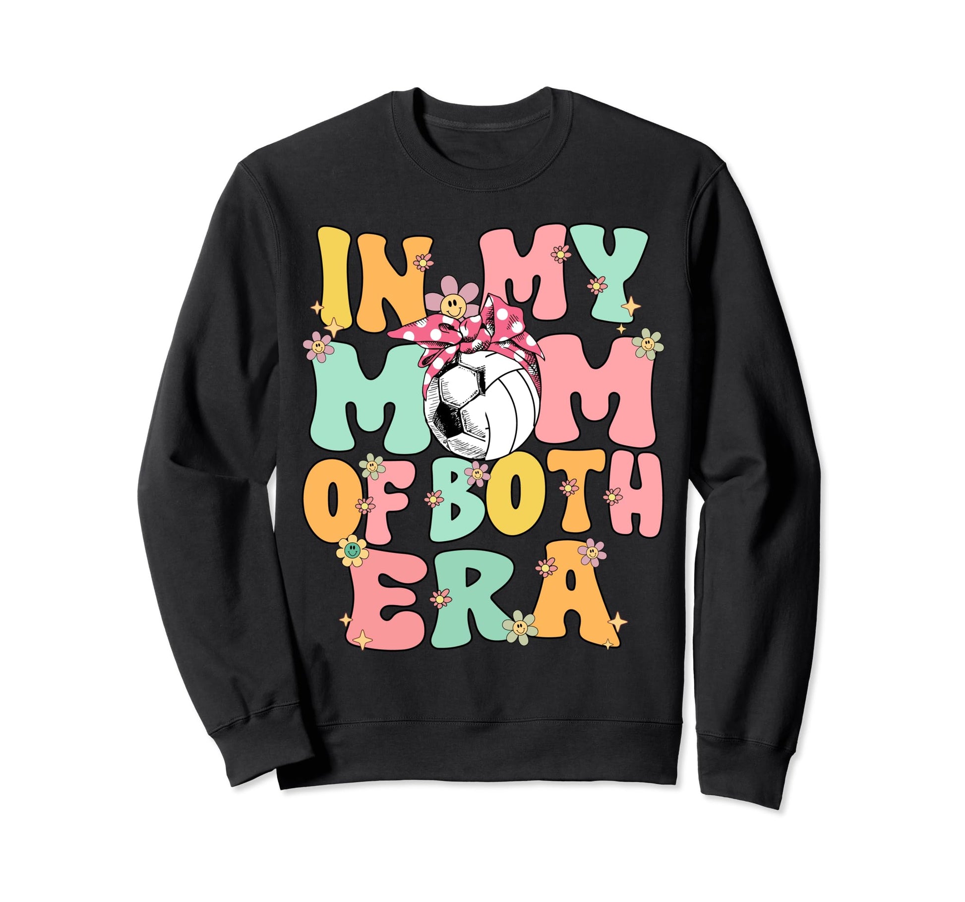 My Mom Both Era Soccer Sweatshirt - Aesthetic Graphic for Adults - T-Shirt, Sweatshirt, Hoodie