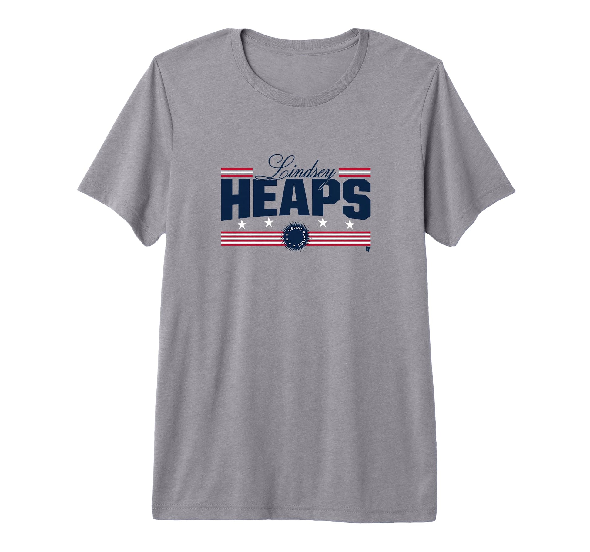 Lindsey Heaps Stars Stripes Usa Womens T-Shirt - Custom Art Print Unisex - T-Shirt, Sweatshirt, Hoodie