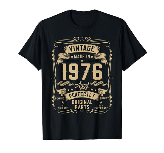 1976 50Yr 50Th Birthday Gifts 50 Years T-Shirt - Fun Novelty Design Unisex - T-Shirt, Sweatshirt, Hoodie