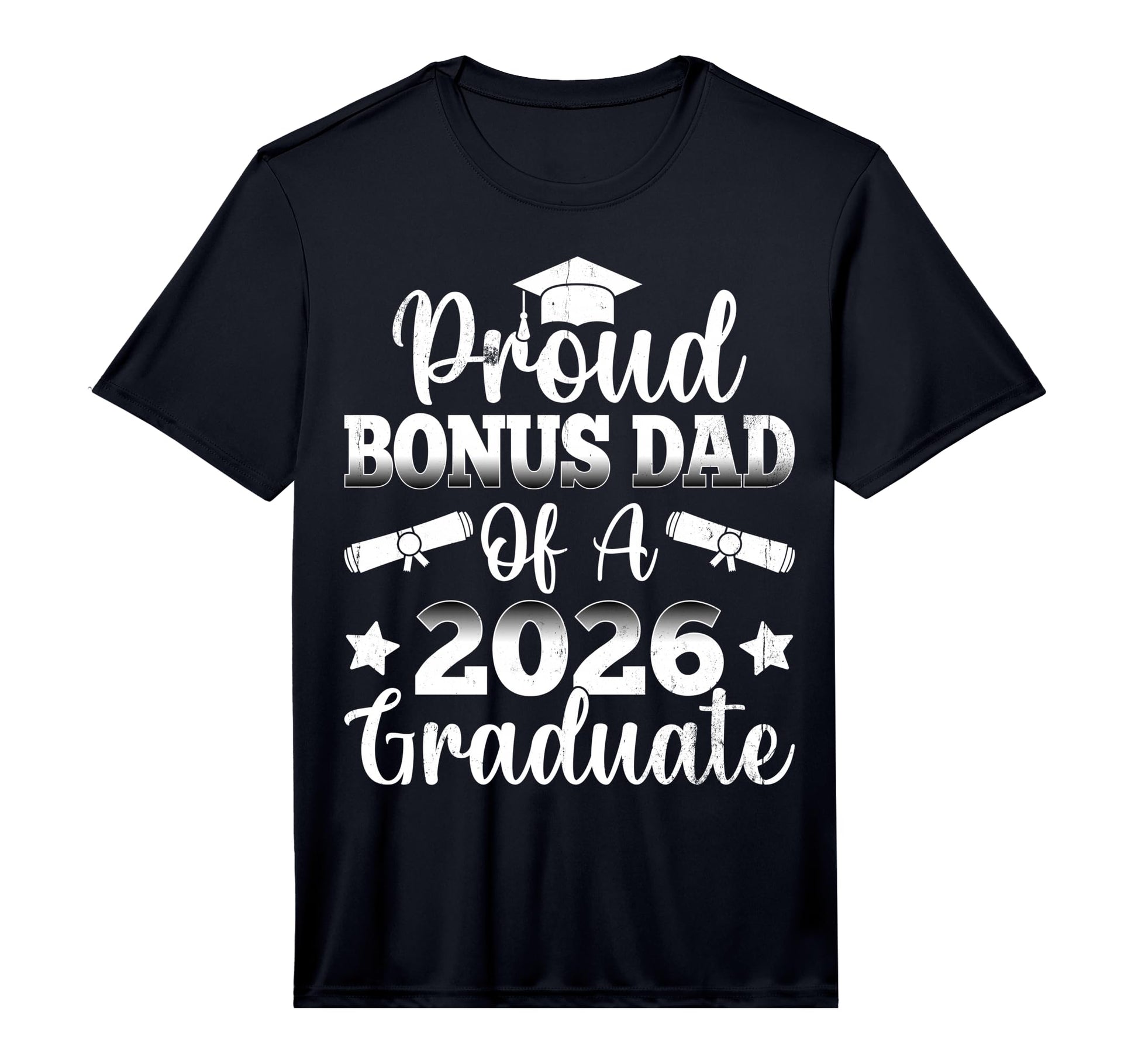 Mens Class 2026 Proud Bonus Dad T-Shirt - Novelty Apparel for Adults - T-Shirt, Sweatshirt, Hoodie