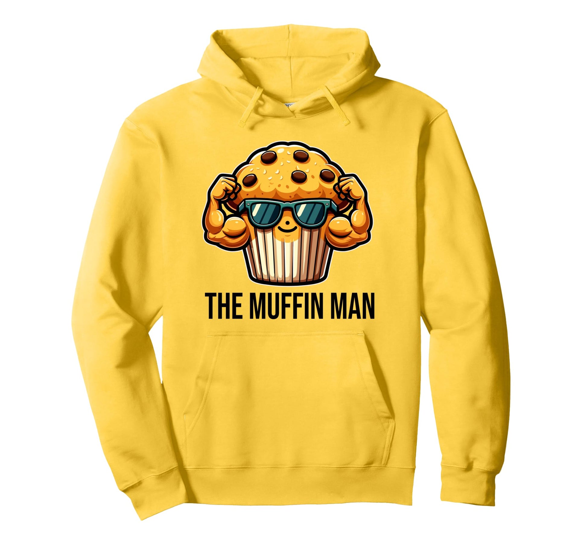Muffin Funny Muffin Lover Dad Boyfriend Hoodie - Unique Graphic Unisex - T-Shirt, Sweatshirt, Hoodie