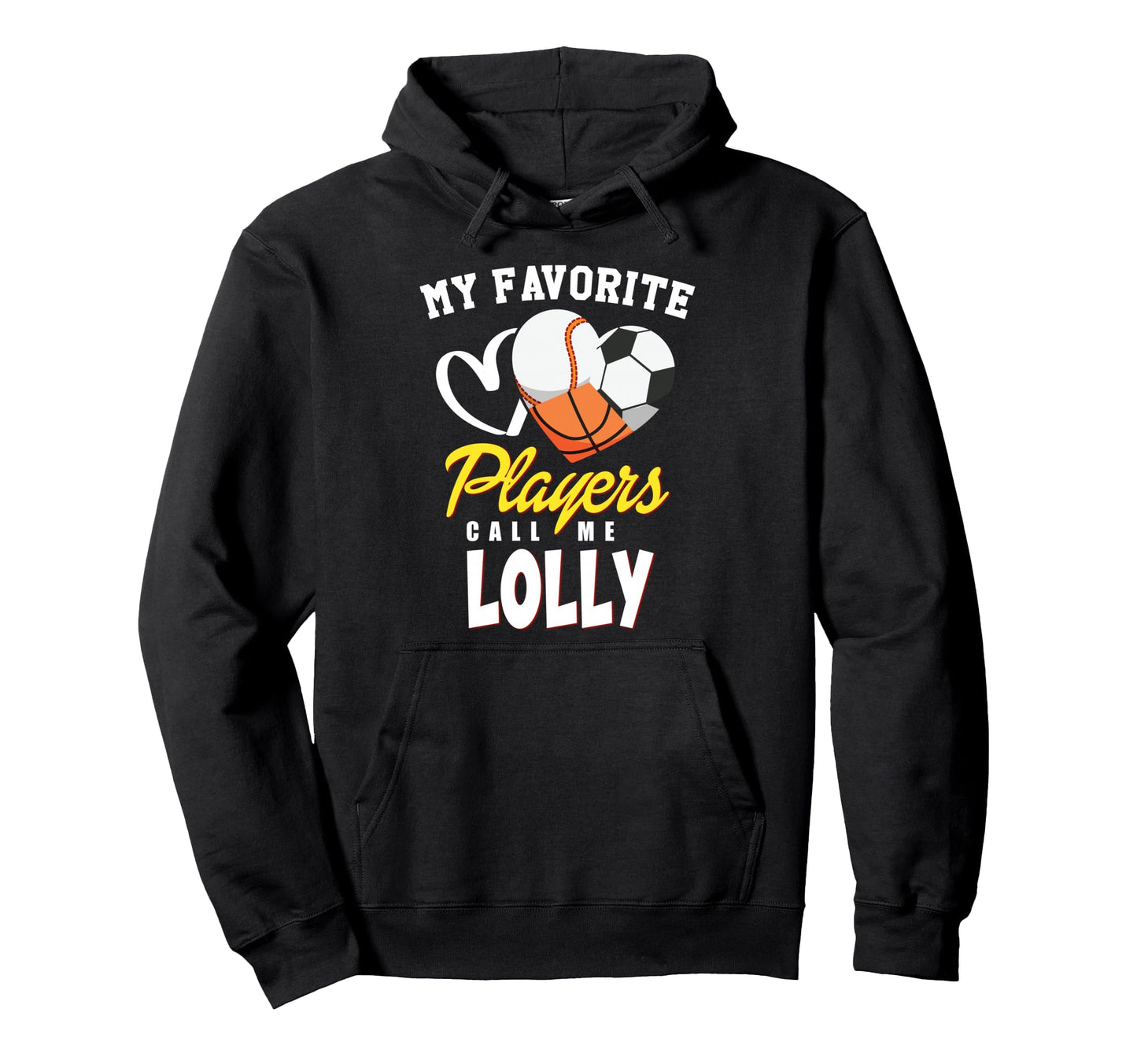 My Favorite Players Baseball Soccer Hoodie - Custom Art Print for Adults - T-Shirt, Sweatshirt, Hoodie