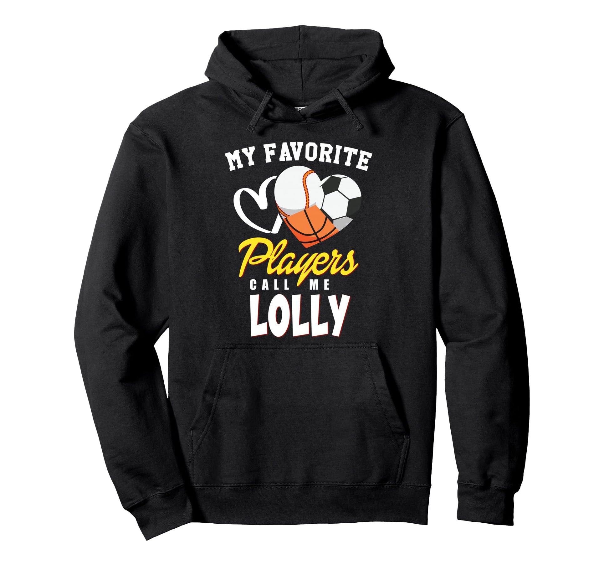 My Favorite Players Baseball Soccer Hoodie - Custom Art Print for Adults - T-Shirt, Sweatshirt, Hoodie