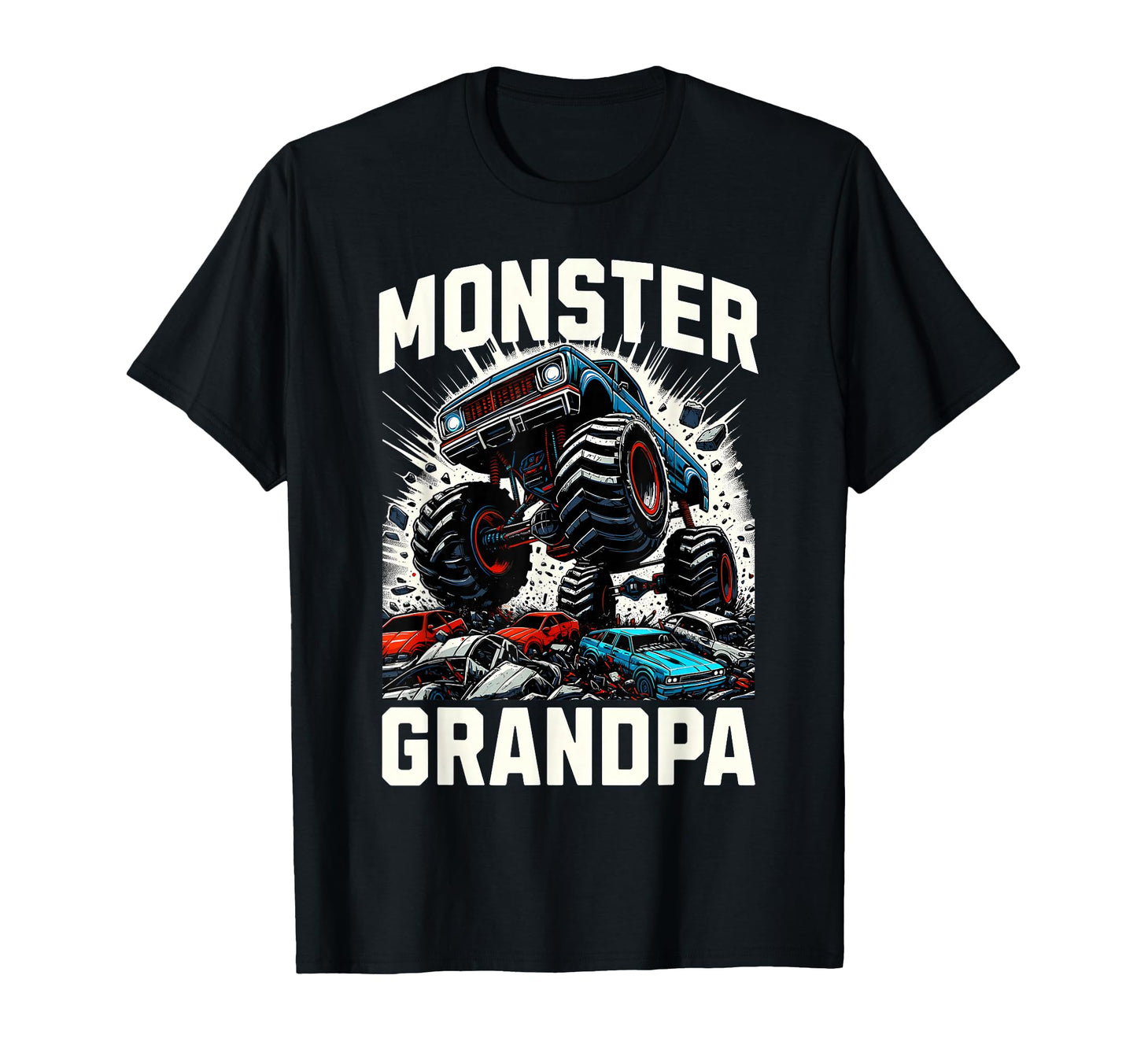 Monster Truck Grandpa Monster Truck T-Shirt - Streetwear Style Men Women - T-Shirt, Sweatshirt, Hoodie