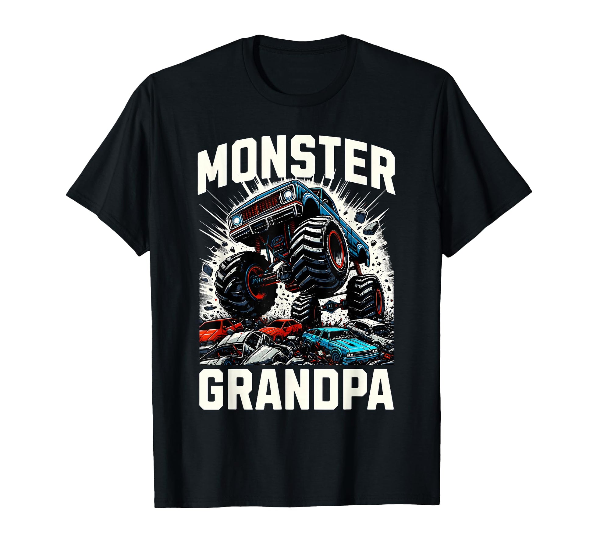 Monster Truck Grandpa Monster Truck T-Shirt - Streetwear Style Men Women - T-Shirt, Sweatshirt, Hoodie