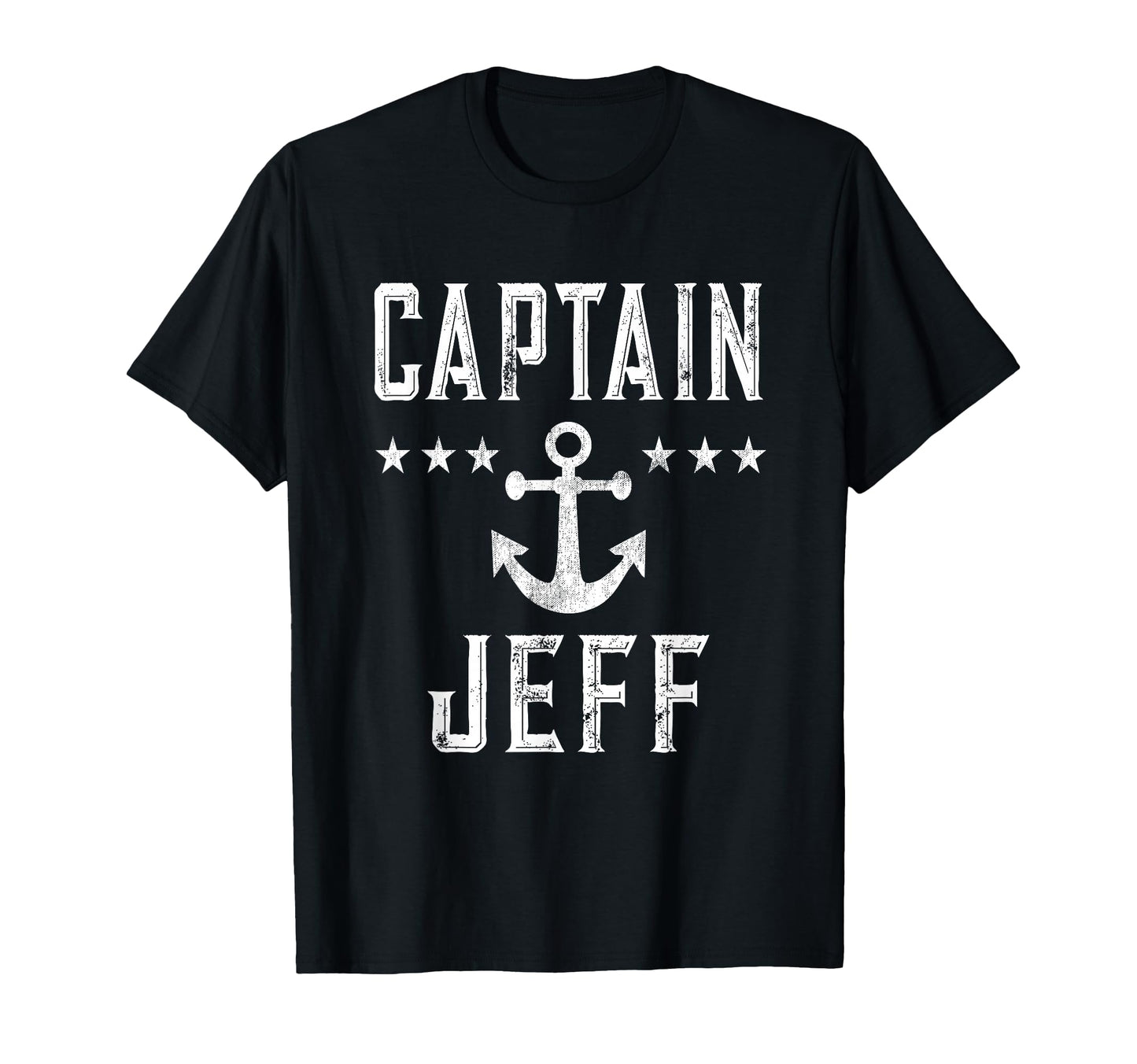 Captain Jeff Cruise Or Lake Boating T-Shirt - Graphic Print Unisex - T-Shirt, Sweatshirt, Hoodie