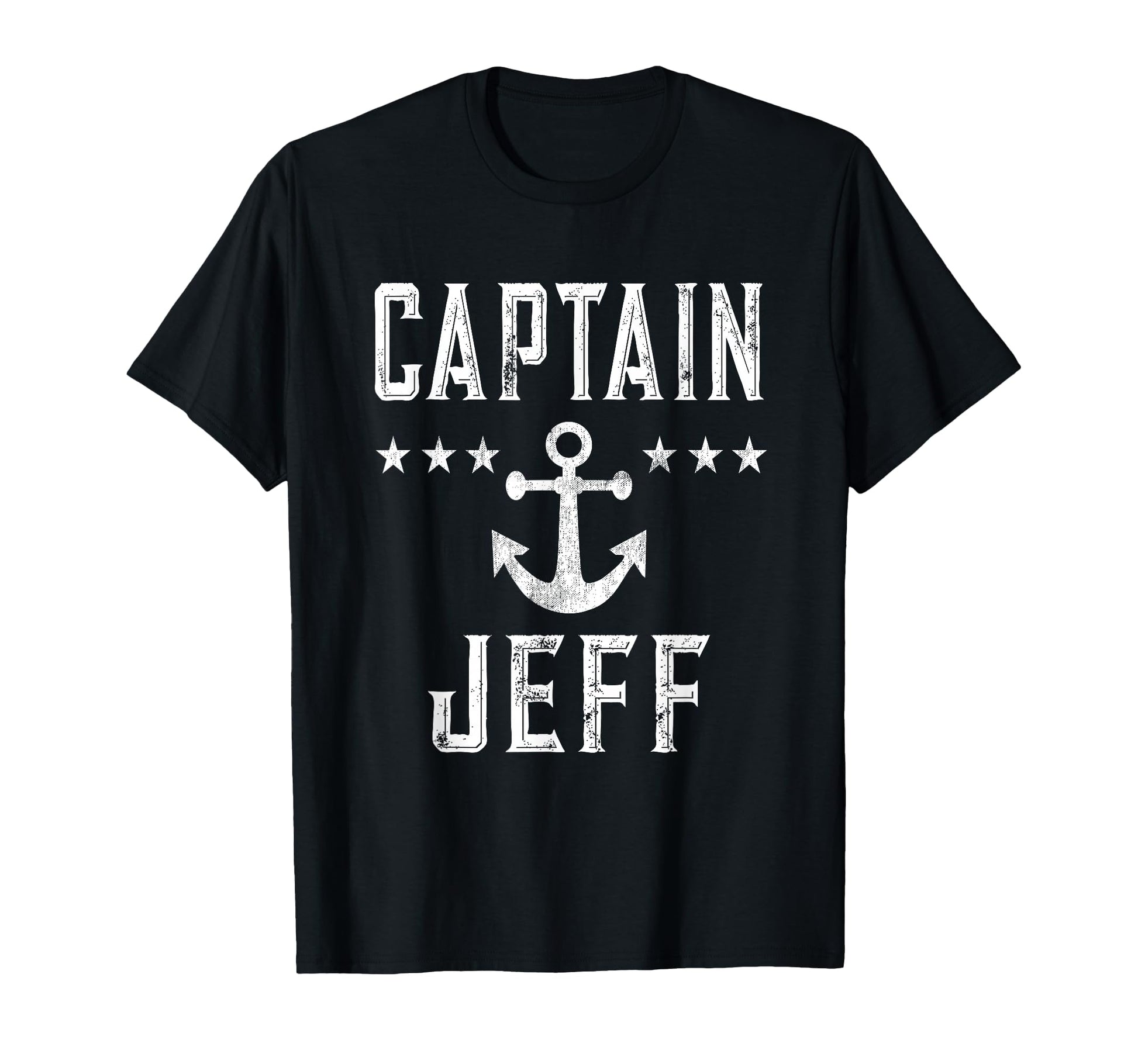 Captain Jeff Cruise Or Lake Boating T-Shirt - Graphic Print Unisex - T-Shirt, Sweatshirt, Hoodie