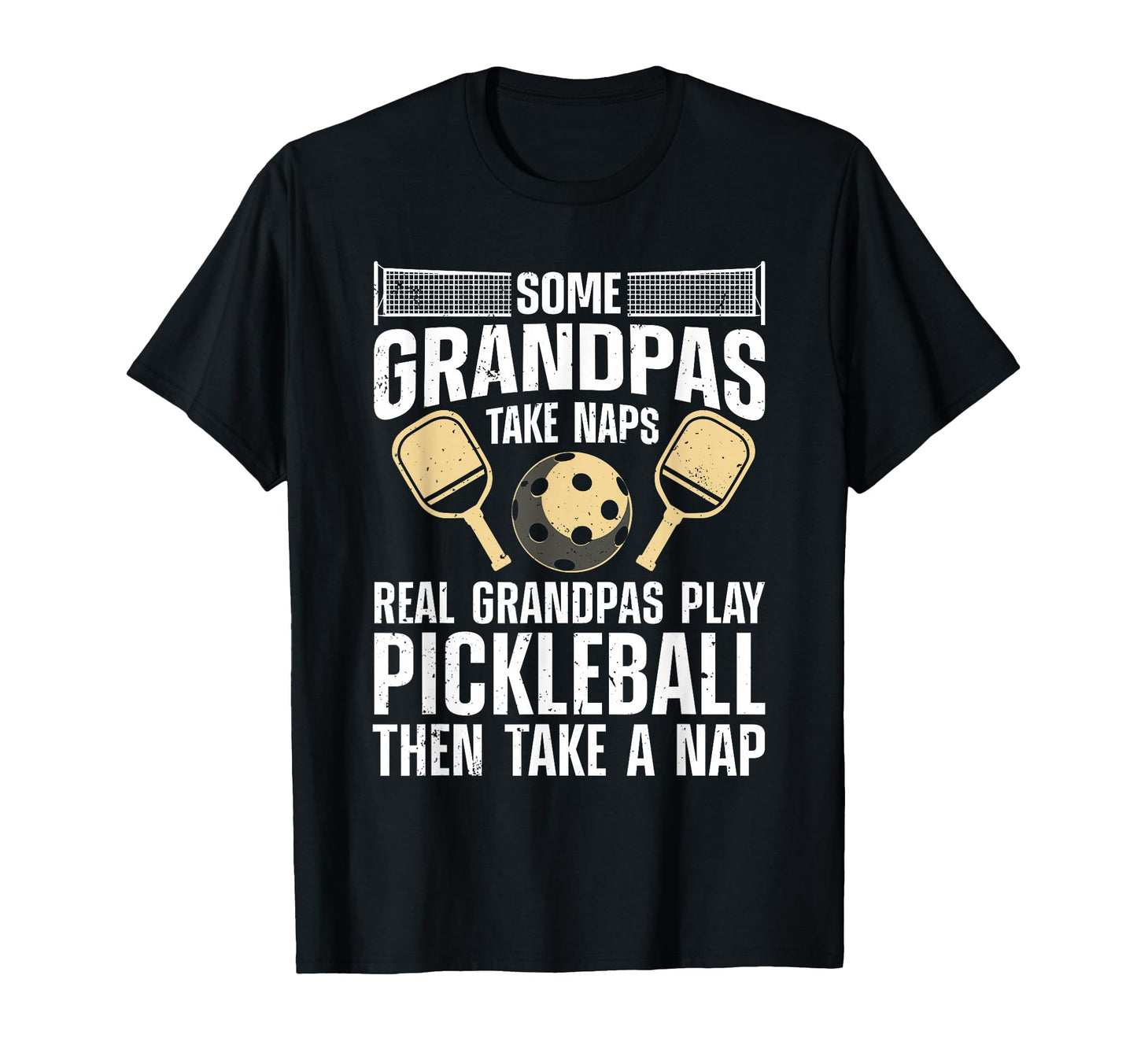 Funny Pickleball Grandpa Pickleball T-Shirt - Graphic Print Men Women - T-Shirt, Sweatshirt, Hoodie