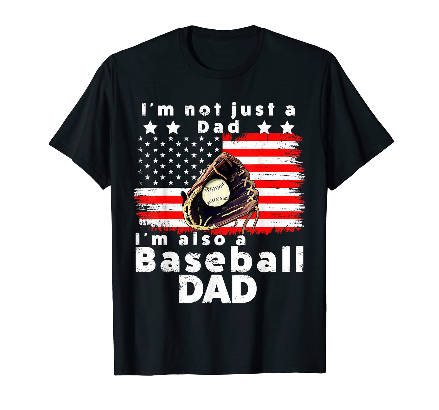 Mens Im Also Baseball Dad Baseball T-Shirt - Aesthetic Graphic for Adults - T-Shirt, Sweatshirt, Hoodie