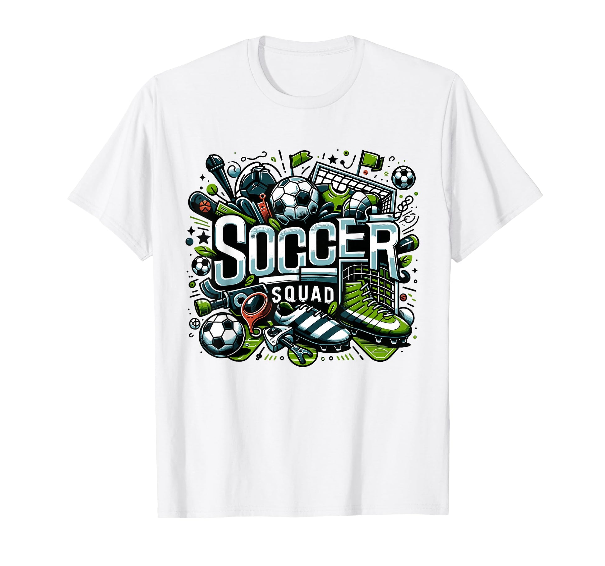Soccer Squad Soccer Soccer Players Soccer T-Shirt - Novelty Apparel Unisex - T-Shirt, Sweatshirt, Hoodie