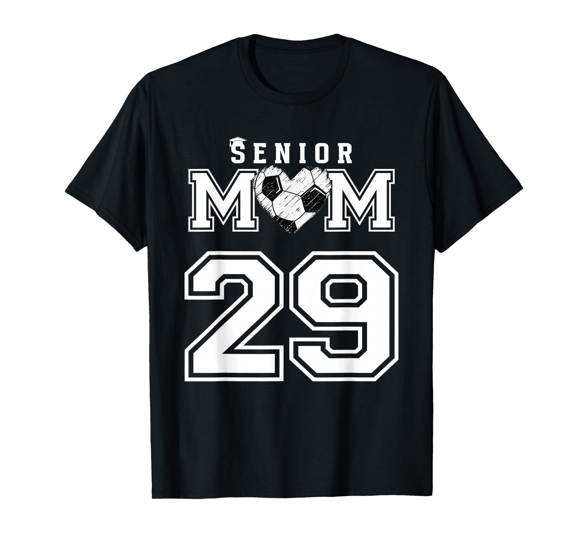 Proud Senior Soccer Mom Custom Jersey T-Shirt - Fun Novelty Design Unisex - T-Shirt, Sweatshirt, Hoodie