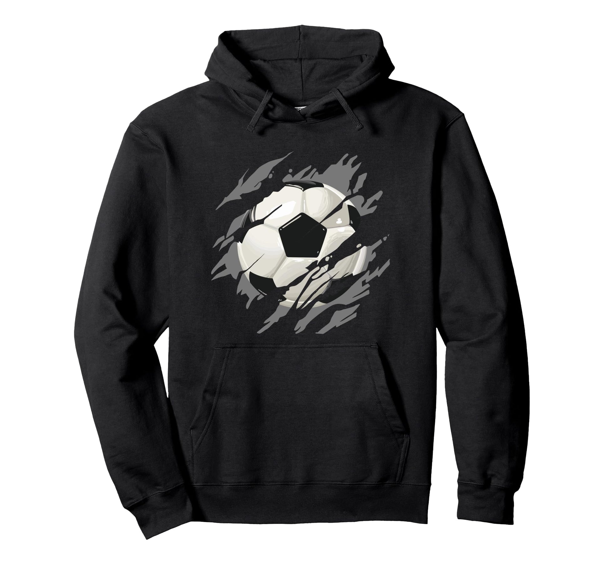 Soccer Soccer Players Or Fans Hoodie - Minimalist Print Men Women - T-Shirt, Sweatshirt, Hoodie