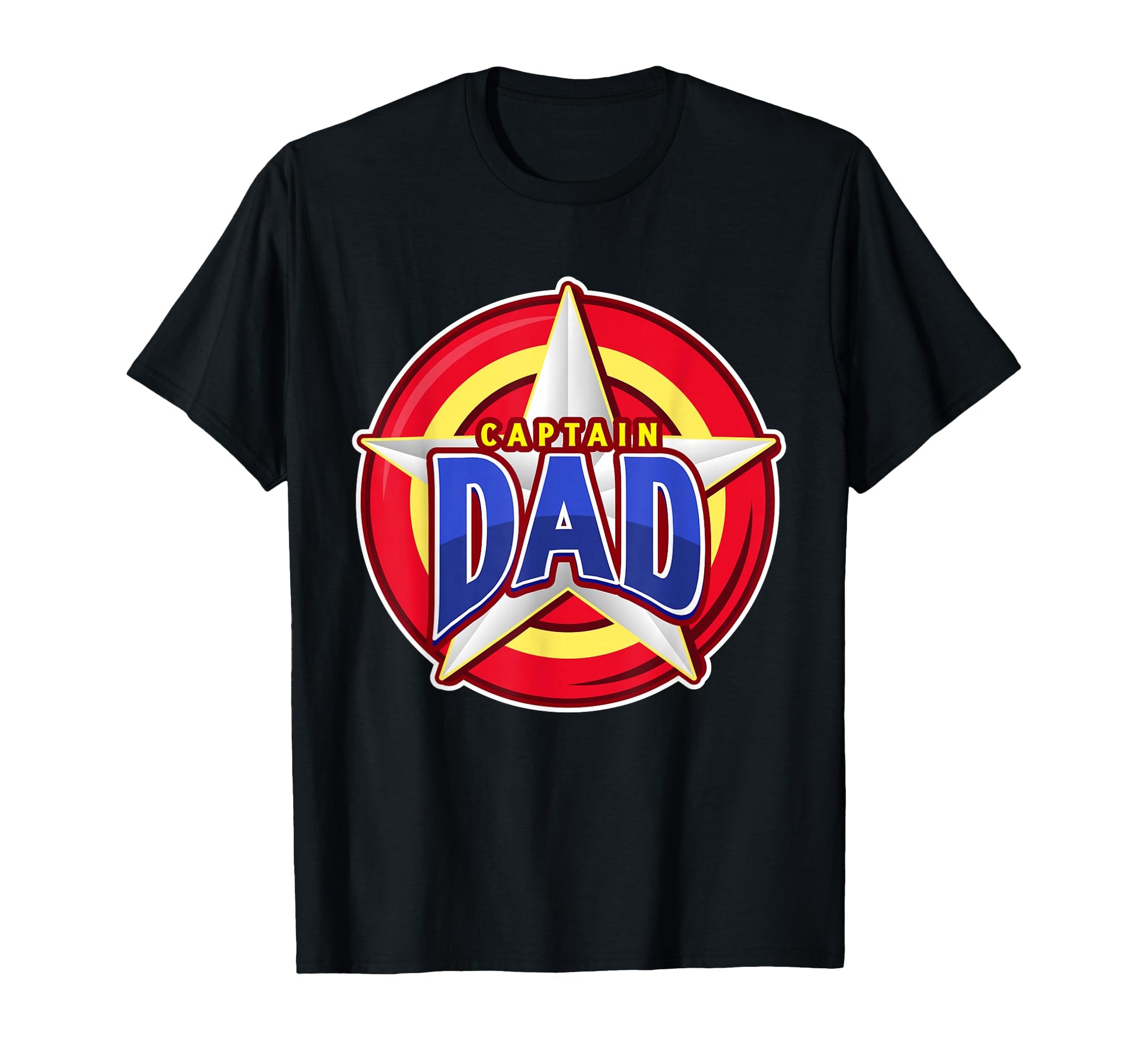Captain Dad Superhero T-Shirt - Streetwear Style Men Women - T-Shirt, Sweatshirt, Hoodie