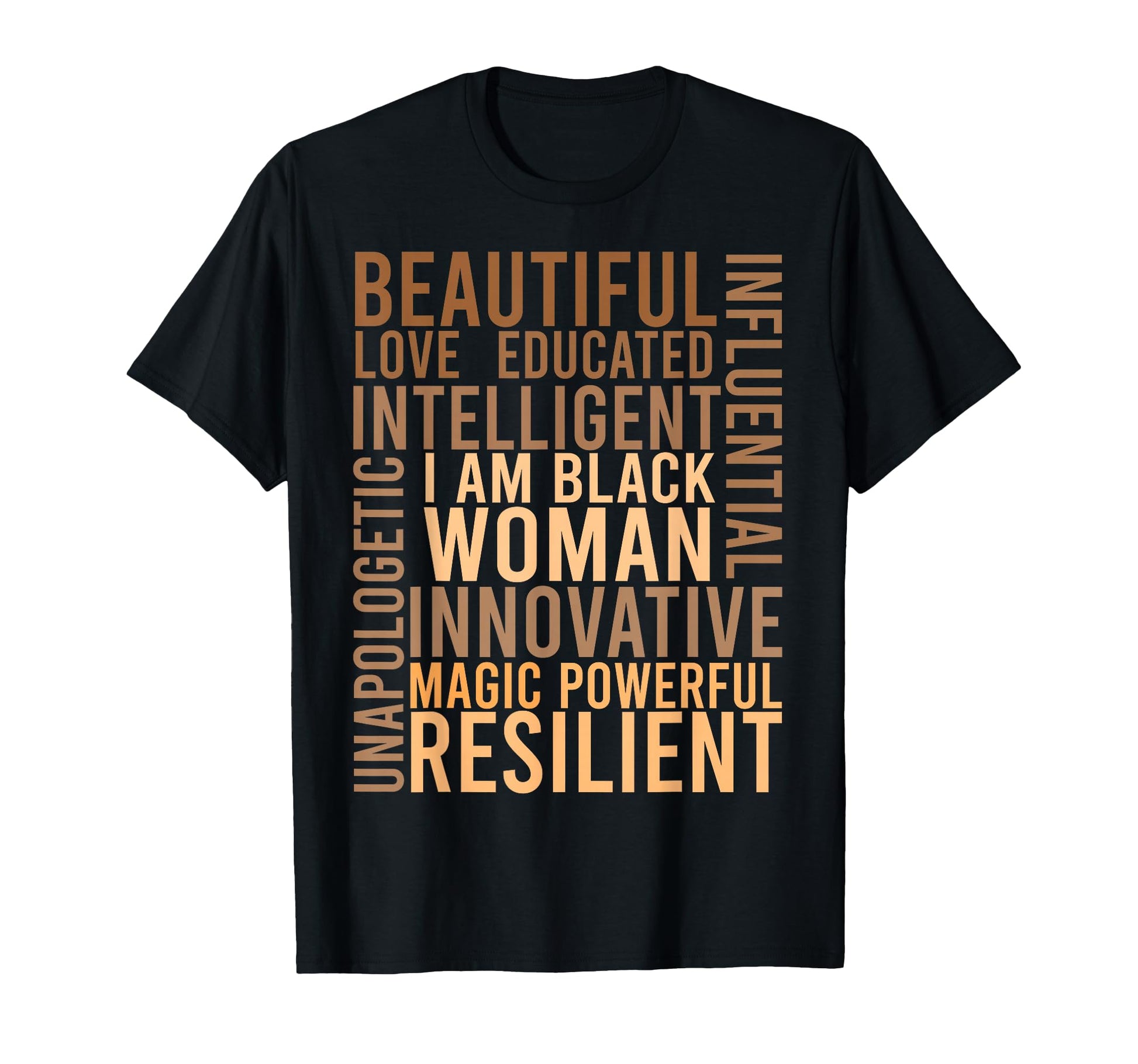 I Am Black Black History Month T-Shirt - Minimalist Print Men Women - T-Shirt, Sweatshirt, Hoodie