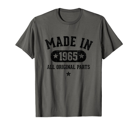 61St Birthday 61 Years 1965 T-Shirt - Minimalist Print Unisex - T-Shirt, Sweatshirt, Hoodie