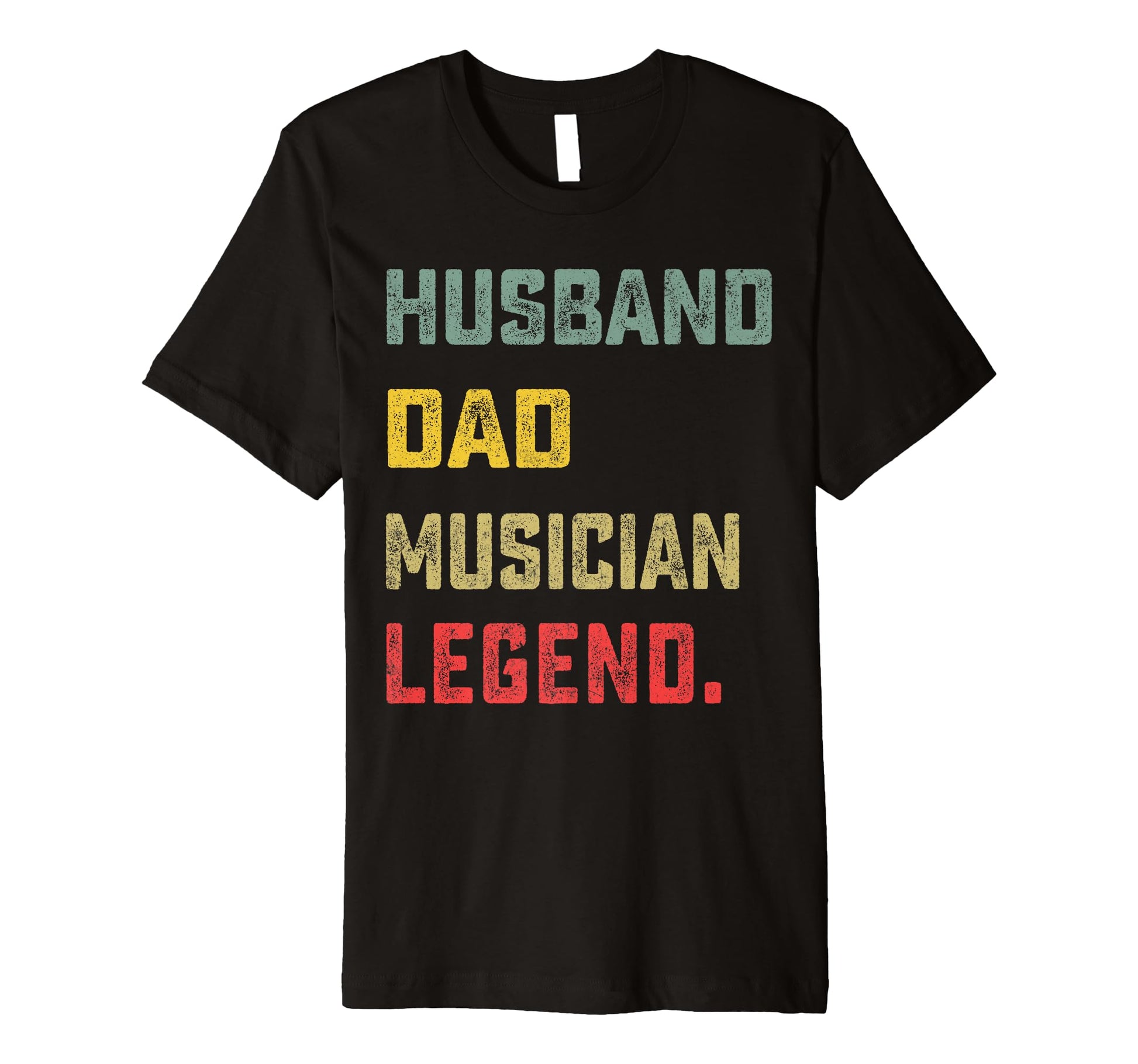 Husband Dad Musician Legend Fathers Day T-Shirt - Aesthetic Graphic Unisex - T-Shirt, Sweatshirt, Hoodie