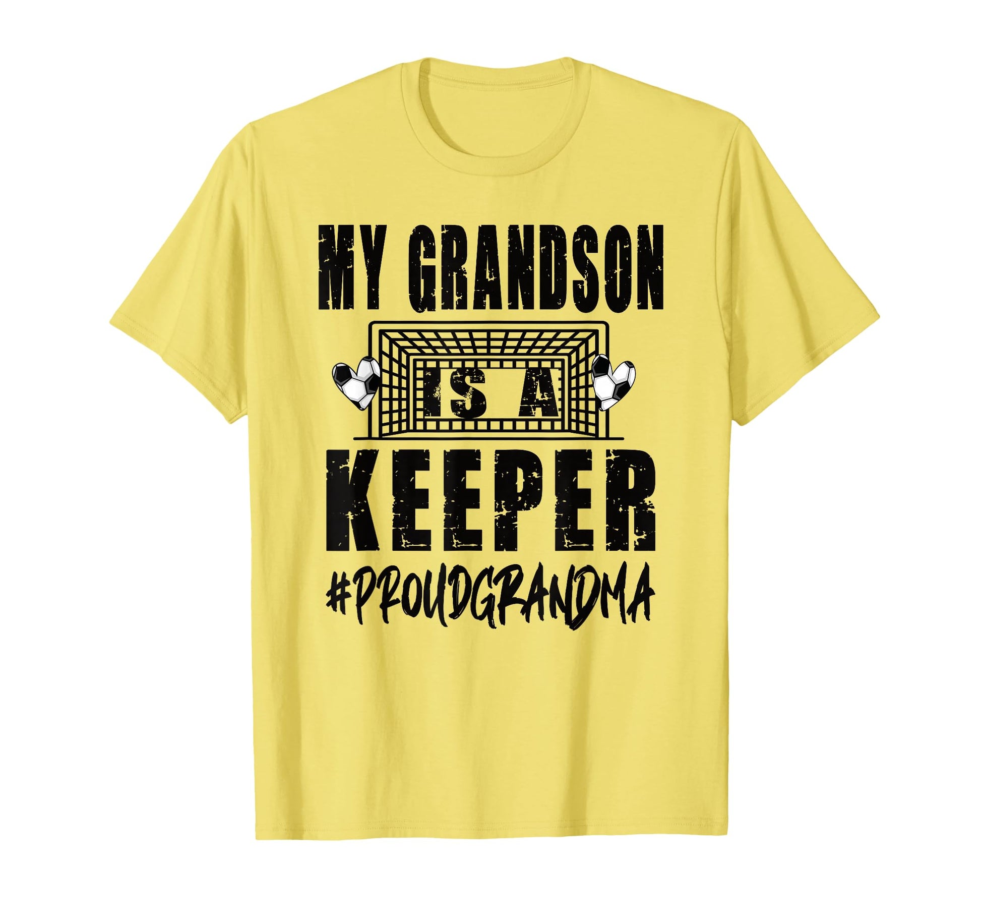My Grandson Is Keeper Soccer Goalkeeper T-Shirt - Unique Graphic Men Women - T-Shirt, Sweatshirt, Hoodie