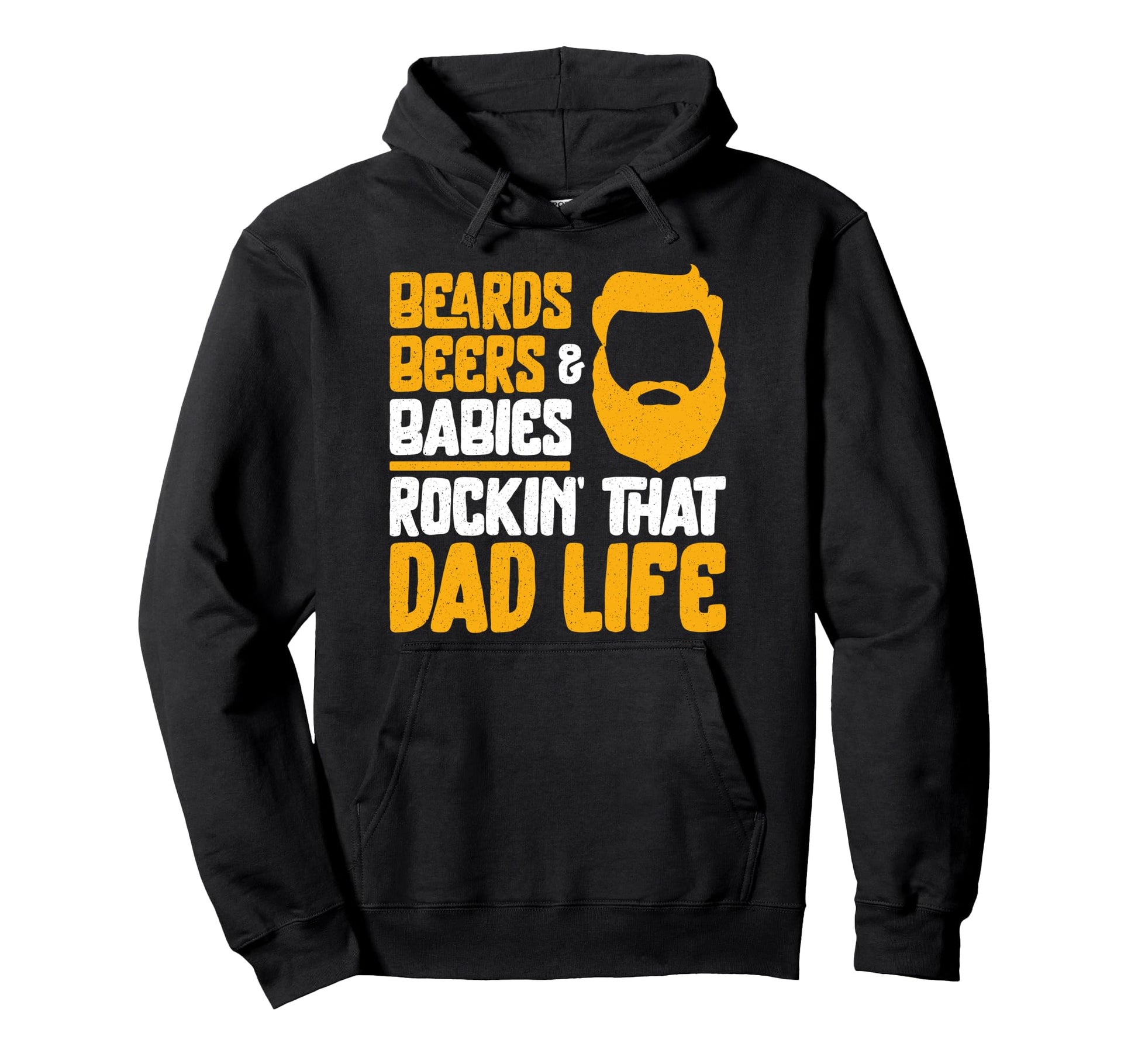 Beard Lover Bearded Dad Ginger Beard Hoodie - Graphic Print Men Women - T-Shirt, Sweatshirt, Hoodie